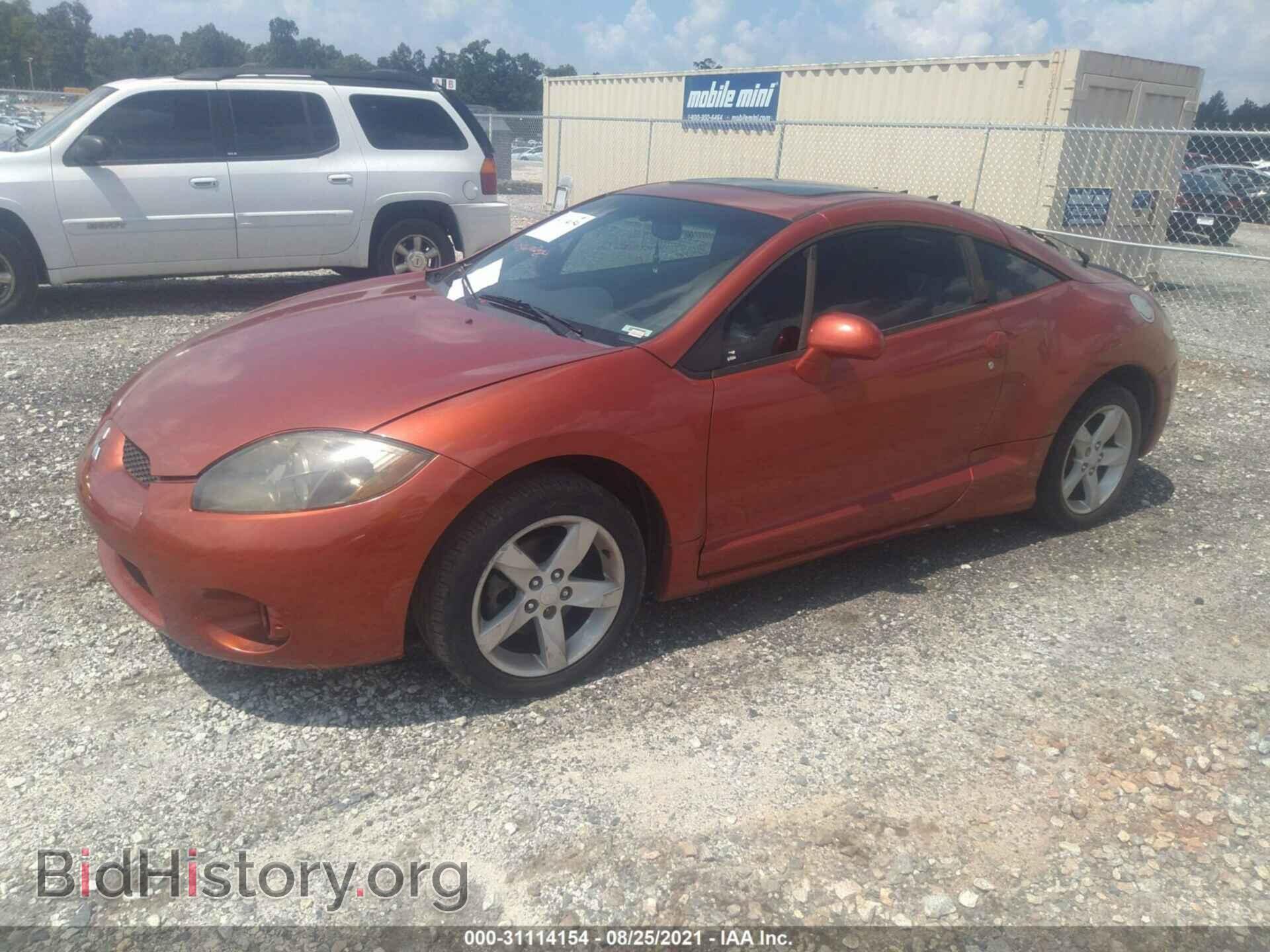 2007 MITSUBISHI ECLIPSE - VIN: 4A3AK34T57E005175 - Photo 2