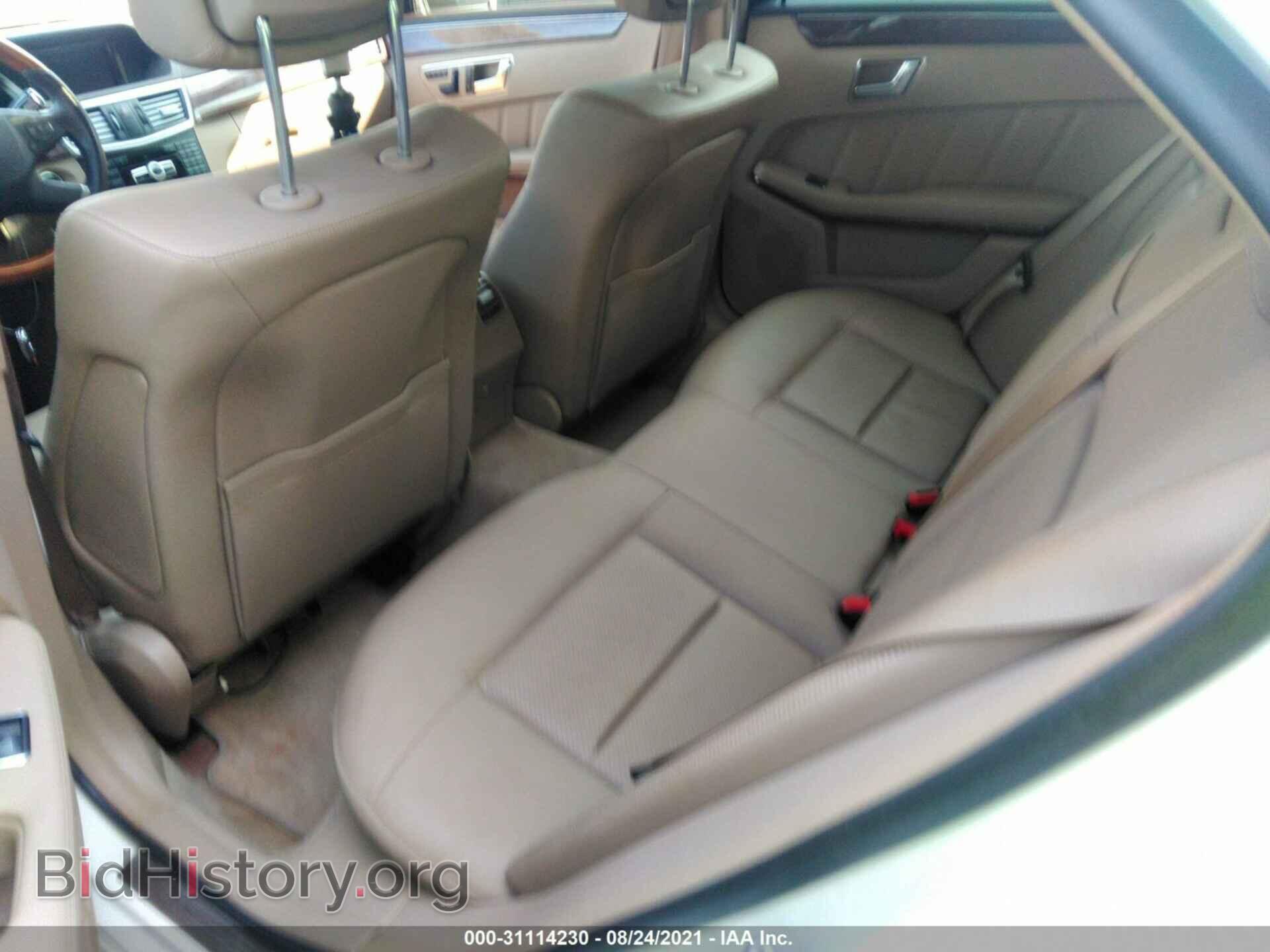 2012 MERCEDES-BENZ E-CLASS - VIN: WDDHF8JB7CA522211 - Фото 8