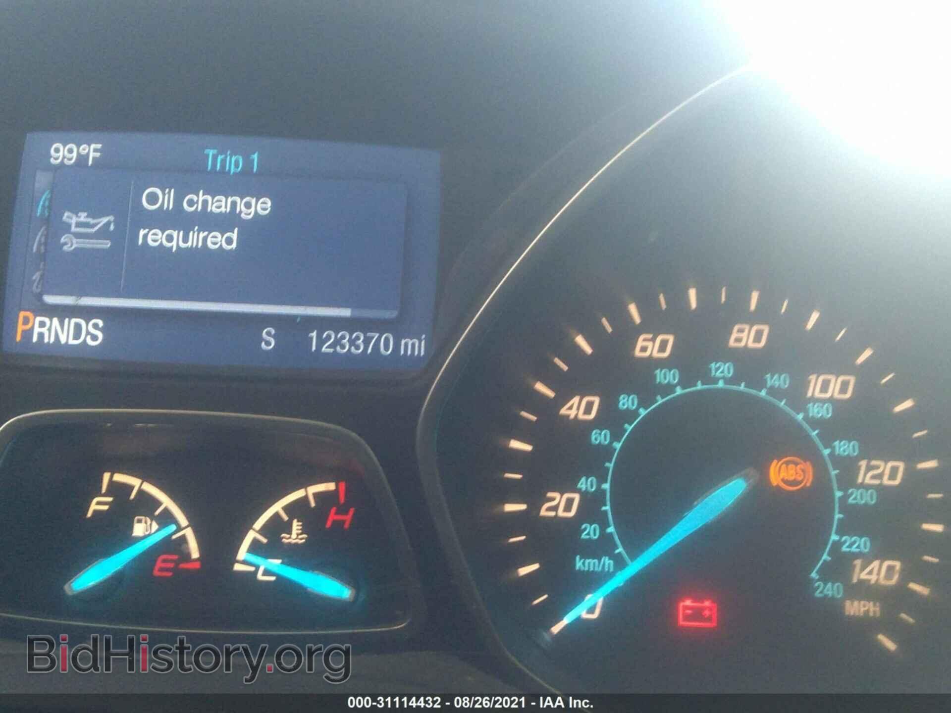 2014 FORD ESCAPE - VIN: 1FMCU0GX4EUC02758 - Фото 7