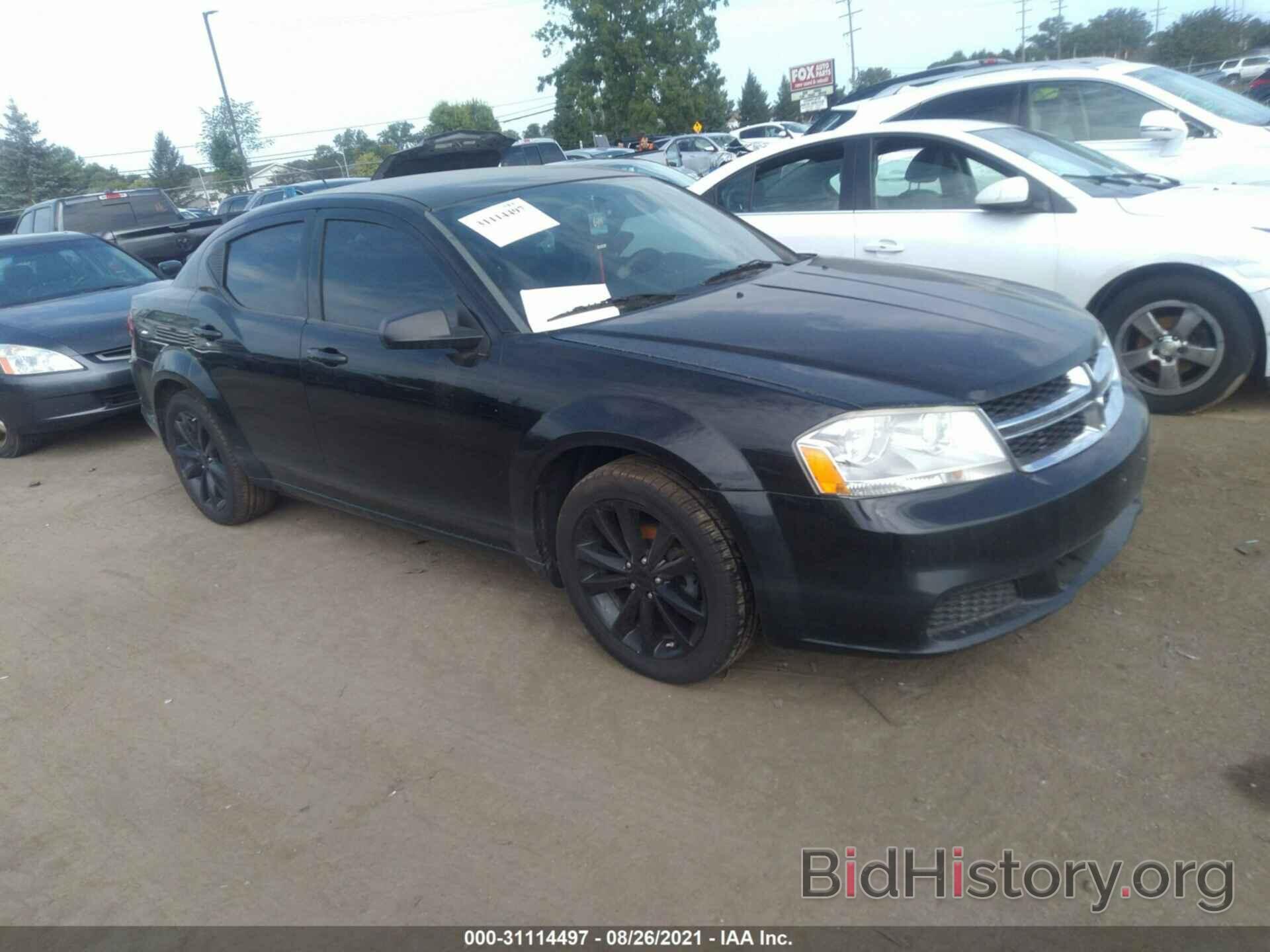 Фотография 1C3CDZAB7EN130555 - DODGE AVENGER 2014