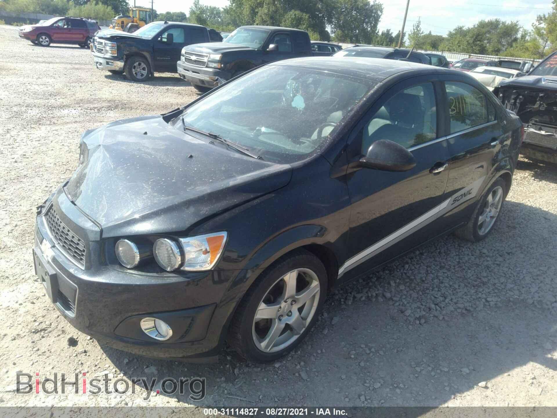 2014 CHEVROLET SONIC - VIN: 1G1JE5SB8E4202501 - Фото 2