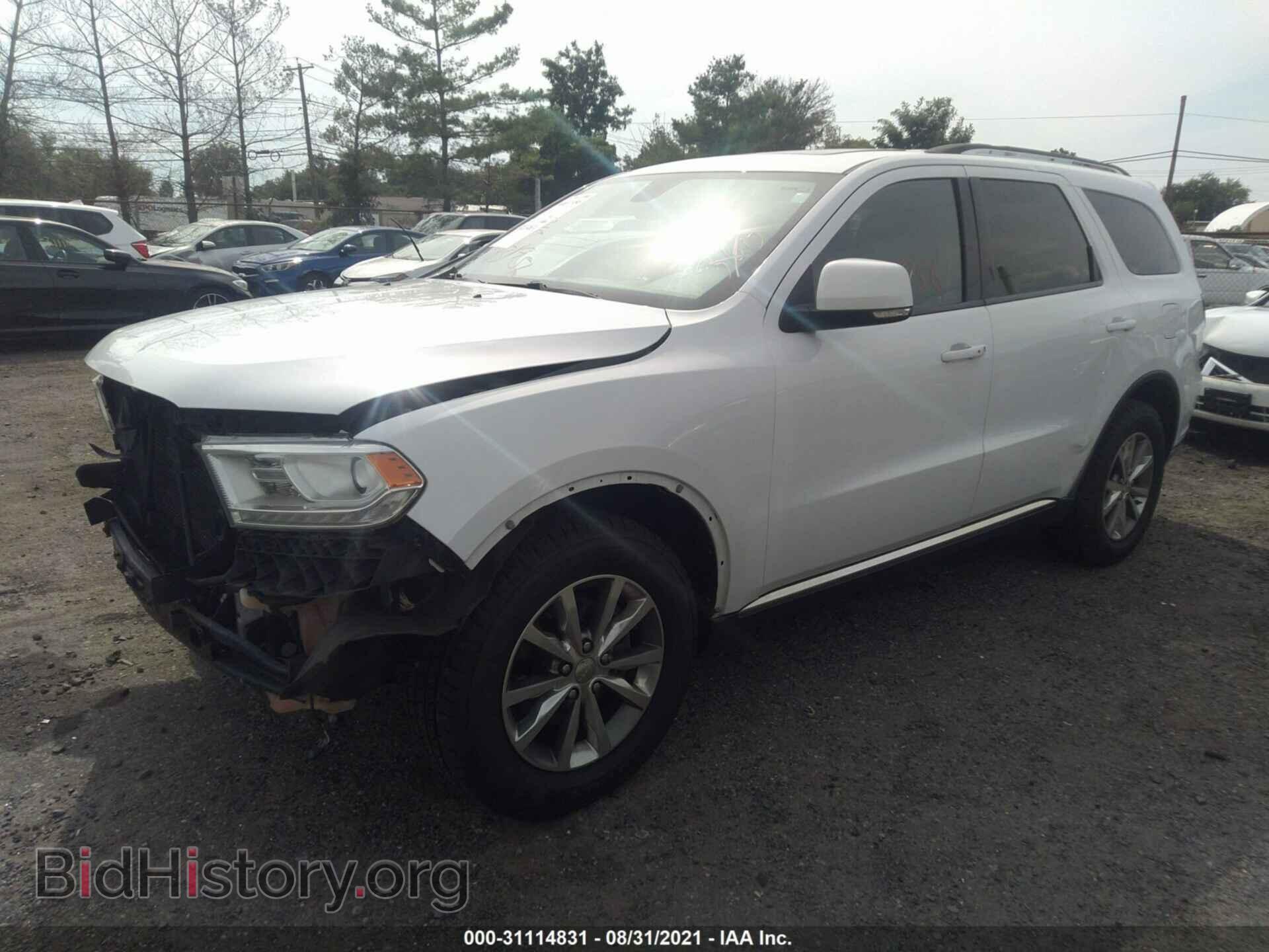 2014 DODGE DURANGO - VIN: 1C4RDJDG9EC278555 - Фото 2