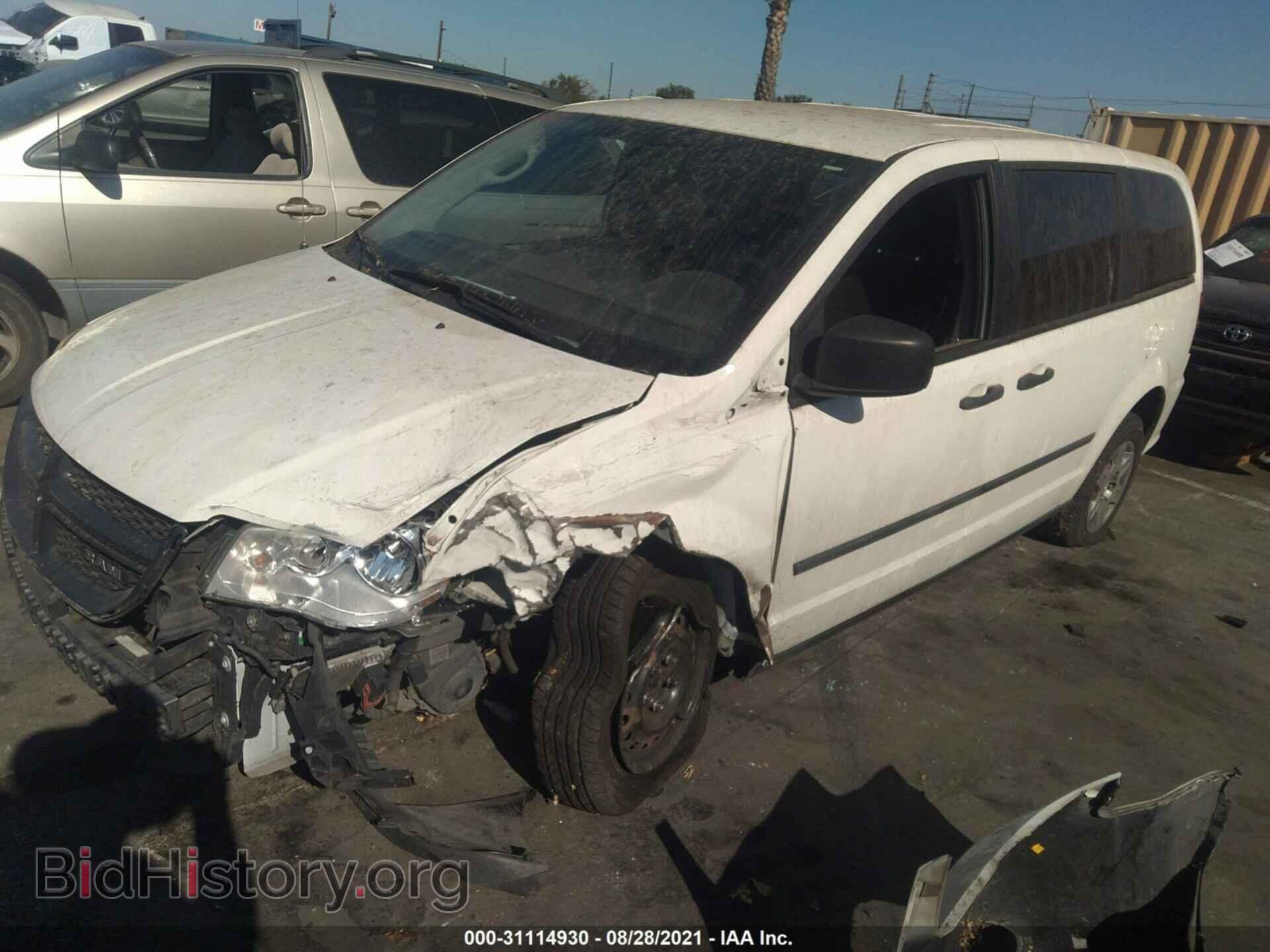 2013 RAM CARGO VAN - VIN: 2C4RRGAG1DR580047 - Фото 2