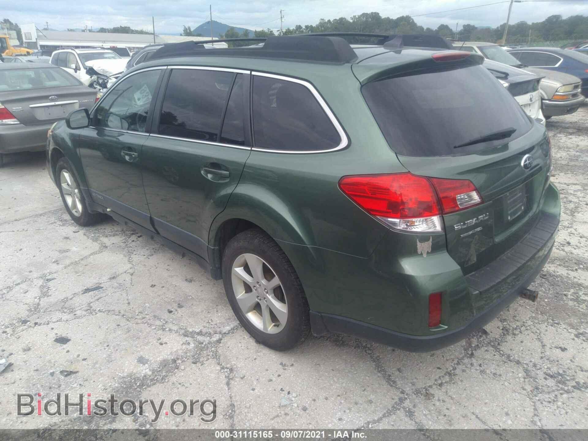 2014 SUBARU OUTBACK - VIN: 4S4BRCDC9E3222820 - Фото 3