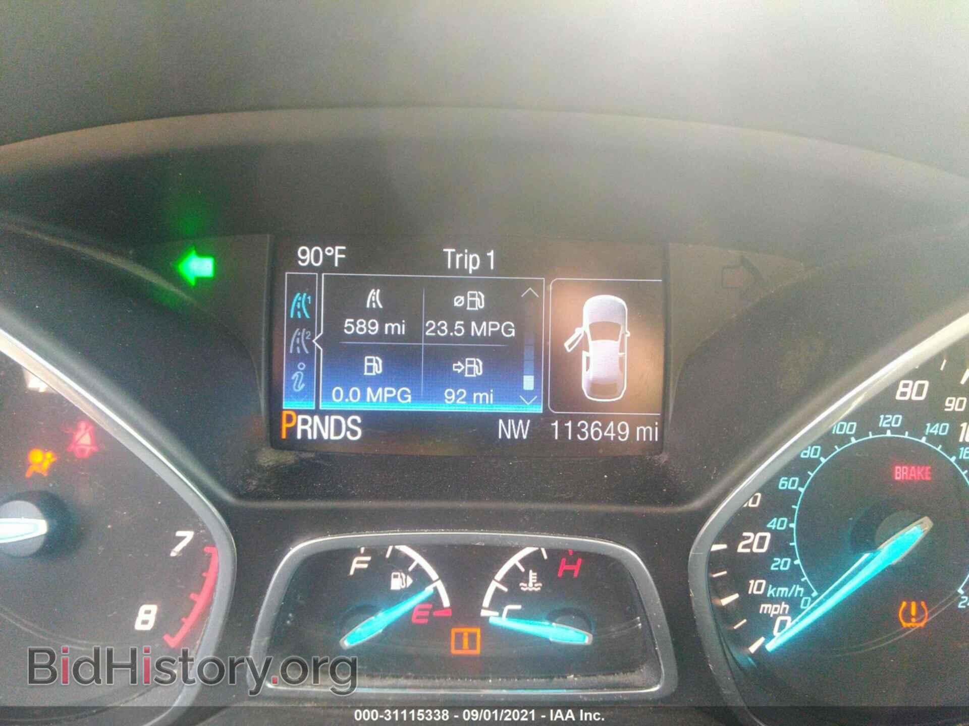 2013 FORD ESCAPE - VIN: 1FMCU0GX2DUC31352 - Фото 7