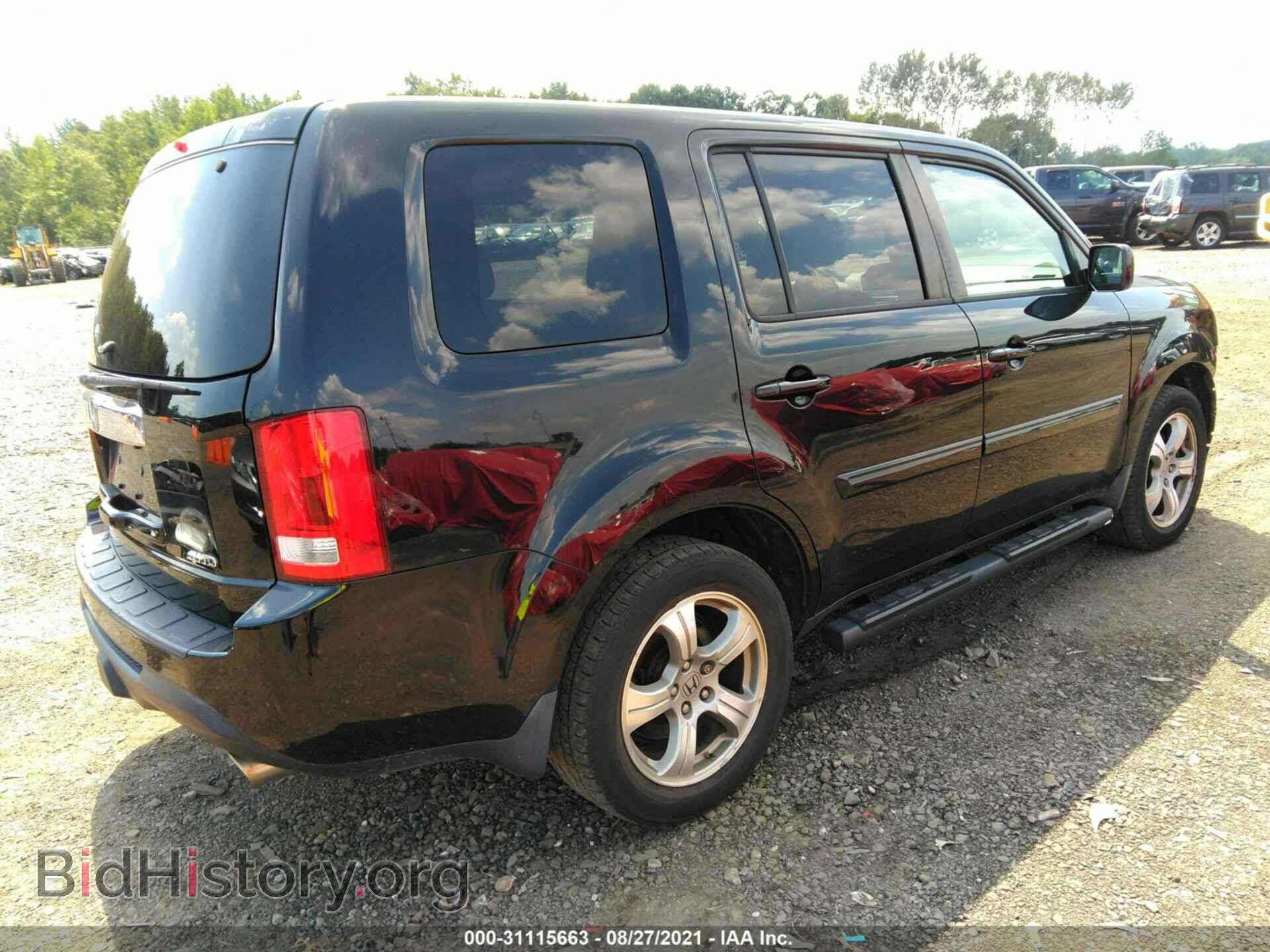 2013 HONDA PILOT - VIN: 5FNYF4H50DB073269 - Фото 4