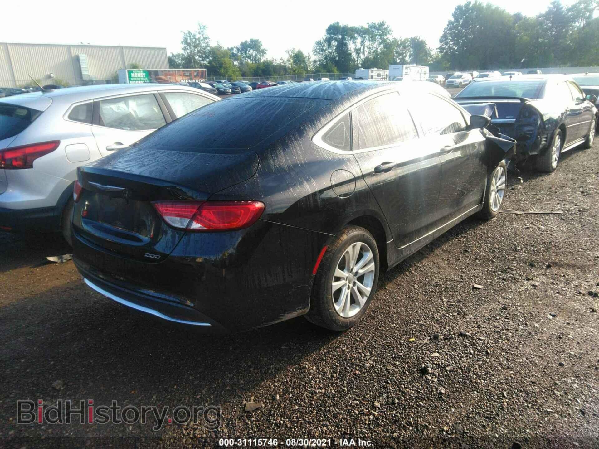 2016 CHRYSLER 200 - VIN: 1C3CCCAB2GN137710 - Фото 4