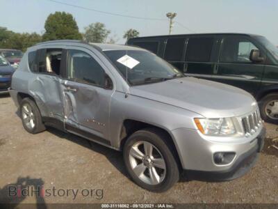 2012 Jeep COMPASS Sport, серебристый — VIN 1C4NJCBA9CD651747, IAAI