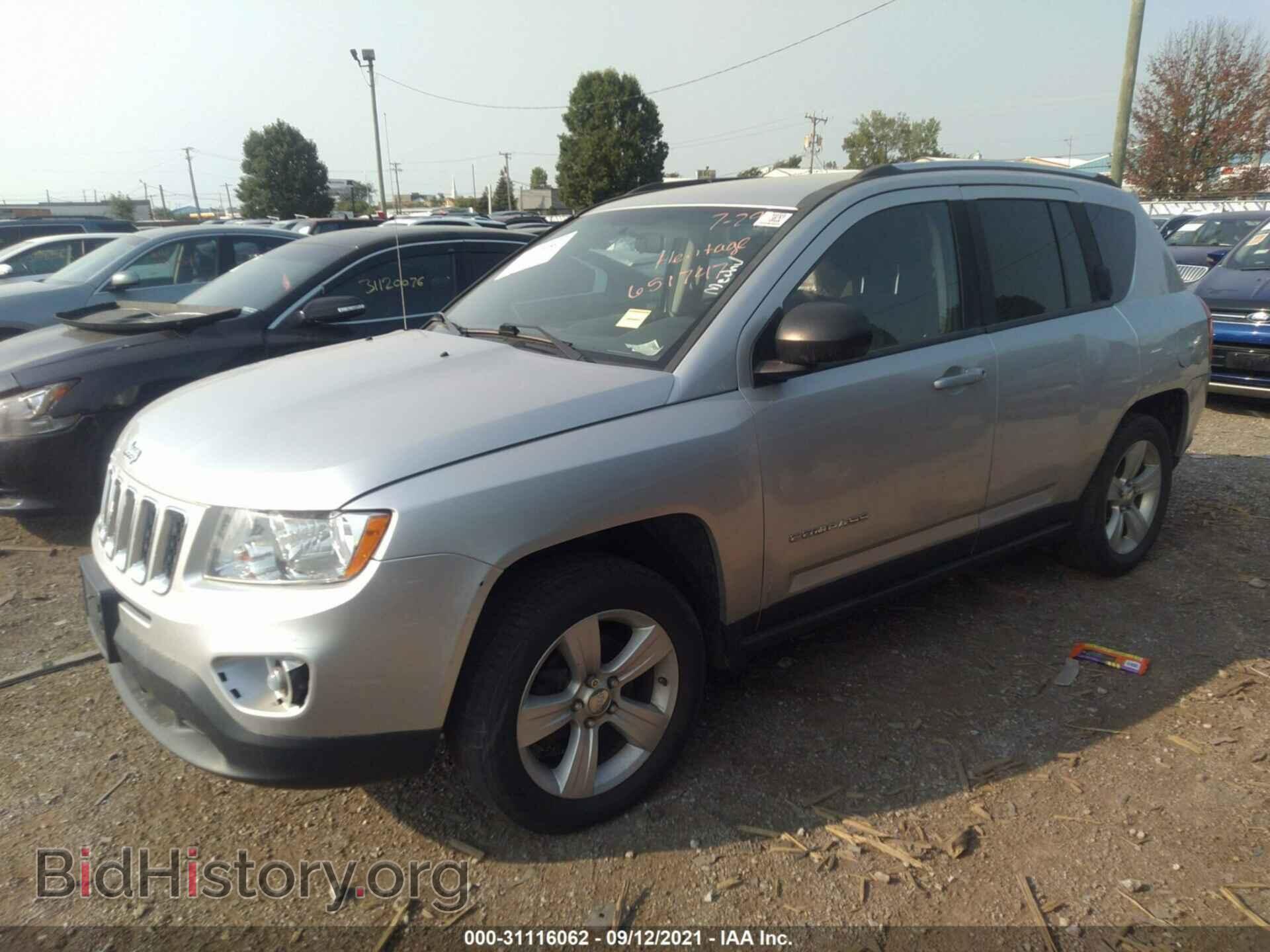 2012 JEEP COMPASS - VIN: 1C4NJCBA9CD651747 - Фото 2