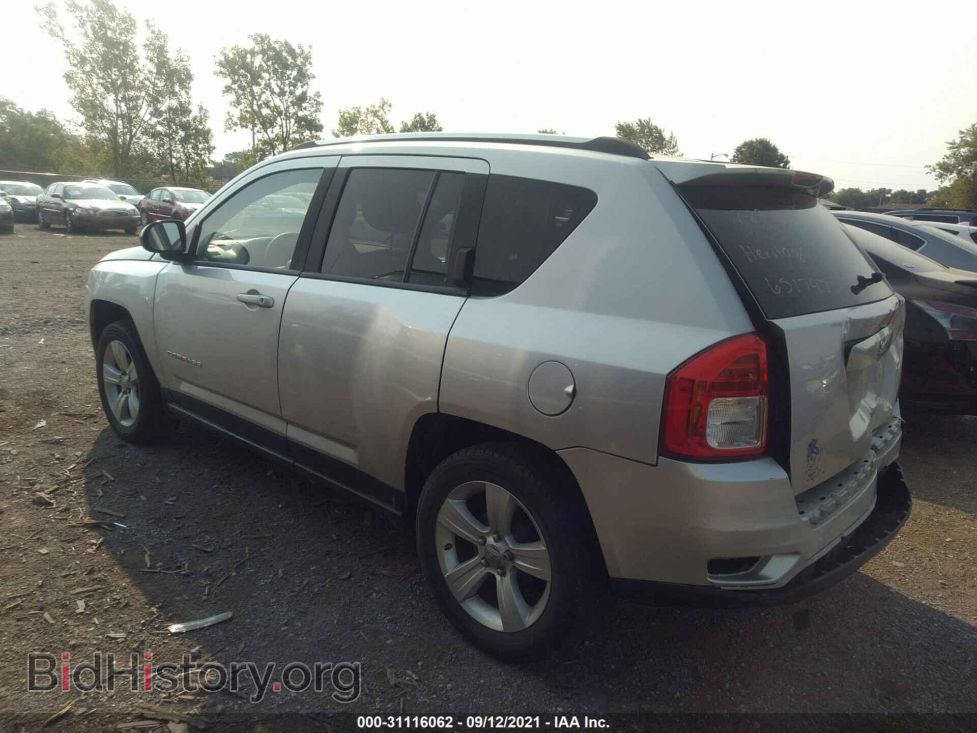 2012 JEEP COMPASS - VIN: 1C4NJCBA9CD651747 - Фото 3