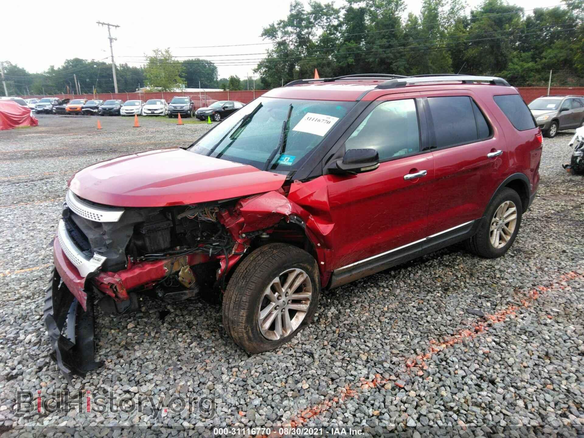 2013 FORD EXPLORER - VIN: 1FM5K8D89DGA43551 - Фото 2