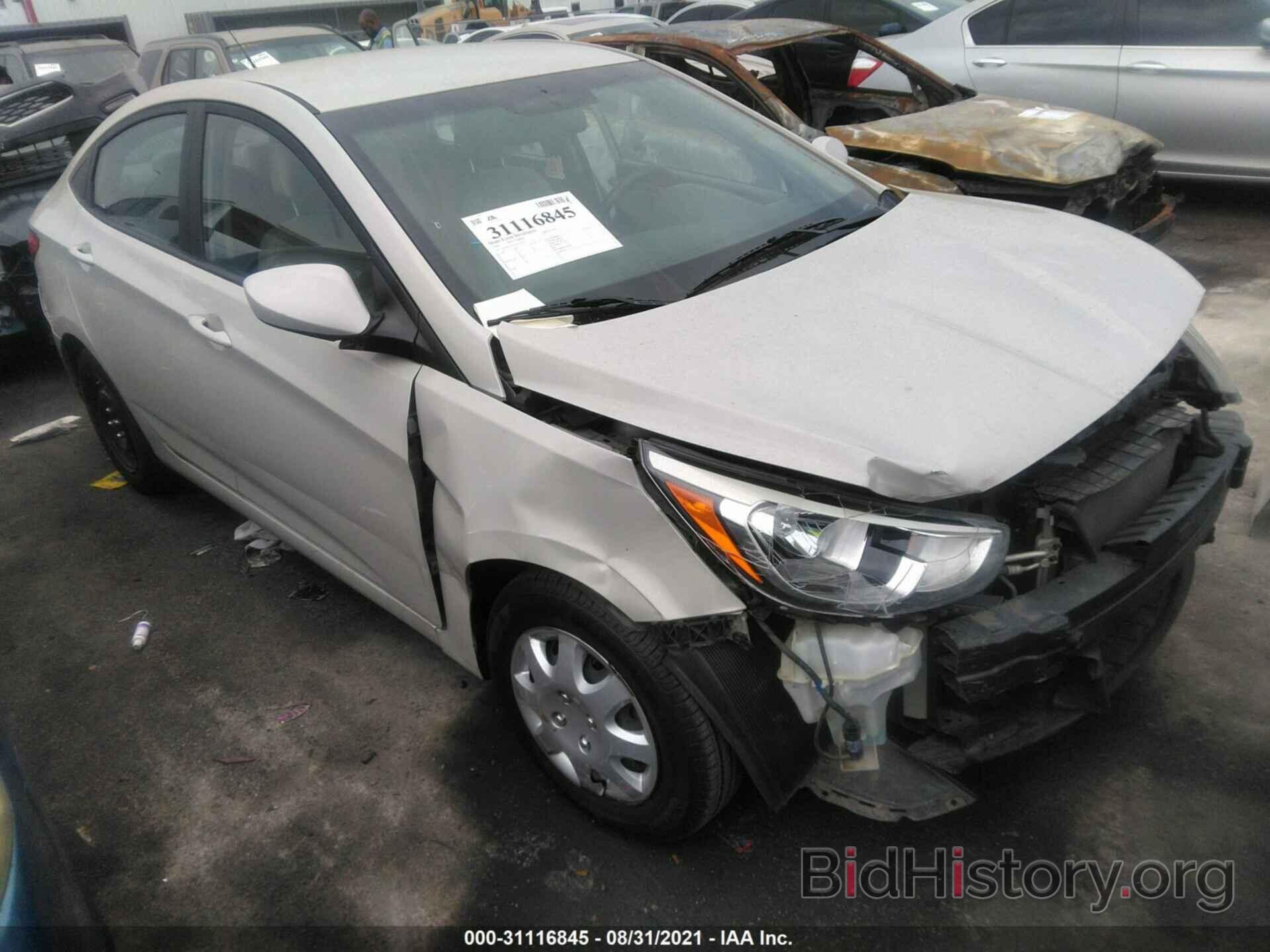 Photo KMHCT4AE0GU069131 - HYUNDAI ACCENT 2016