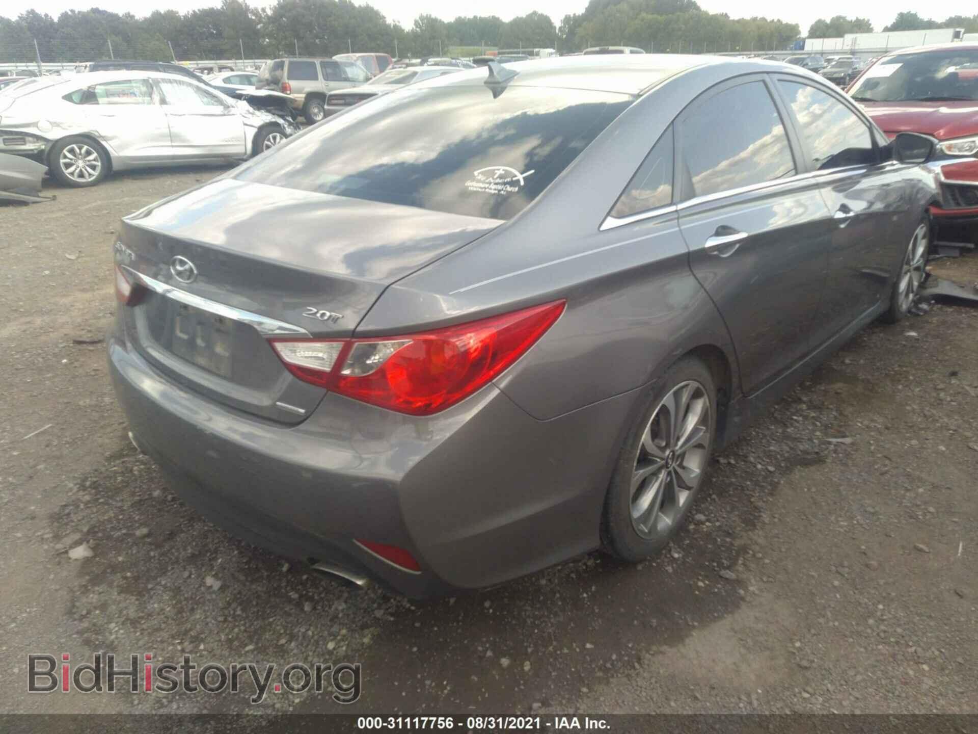 2014 HYUNDAI SONATA - VIN: 5NPEC4AB2EH820630 - Фото 4