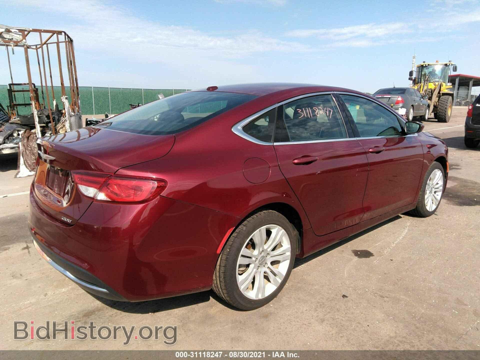 2015 CHRYSLER 200 - VIN: 1C3CCCAB0FN526022 - Фото 4