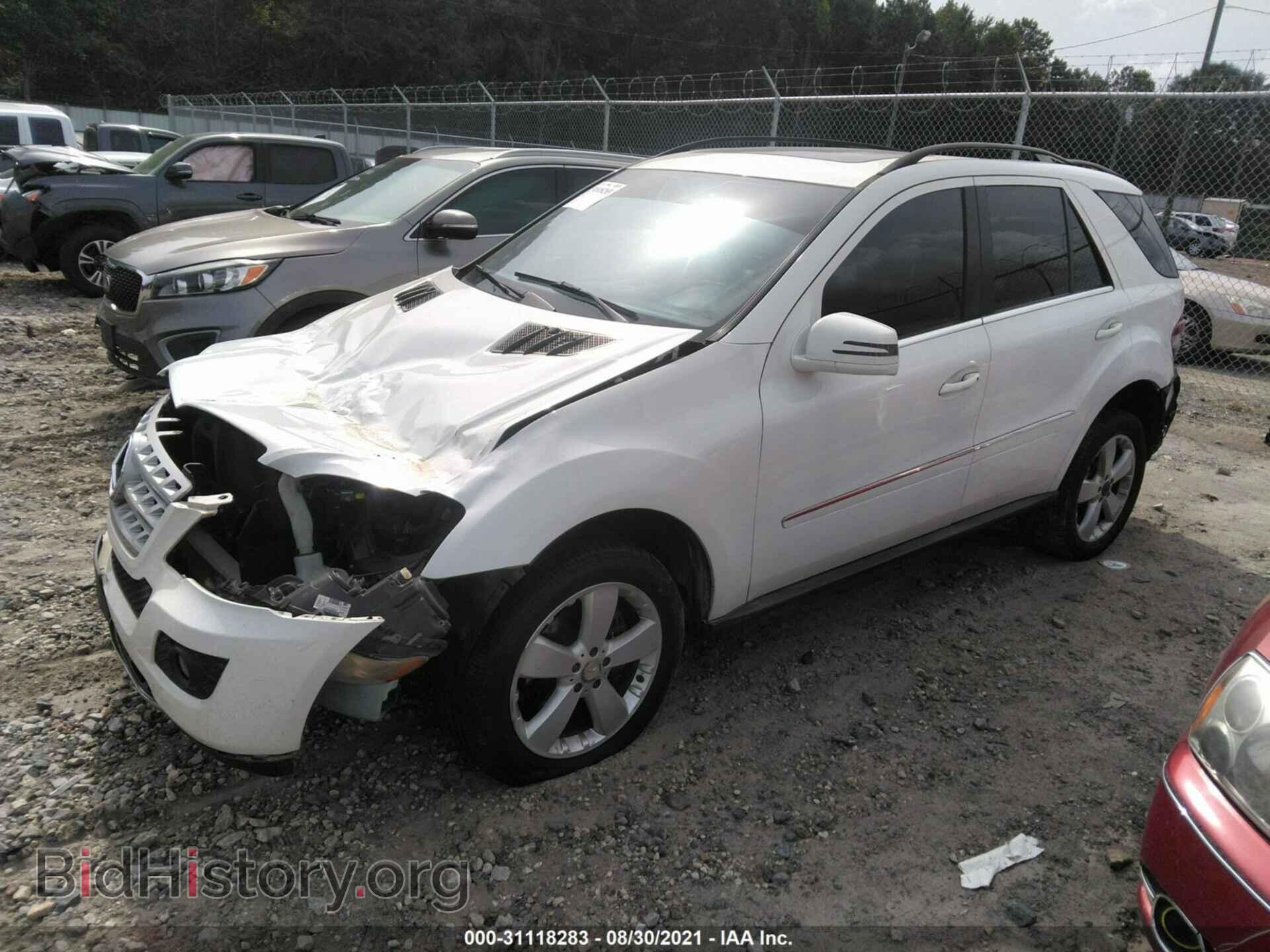 2011 MERCEDES-BENZ M-CLASS - VIN: 4JGBB8GB9BA714887 - Фото 2