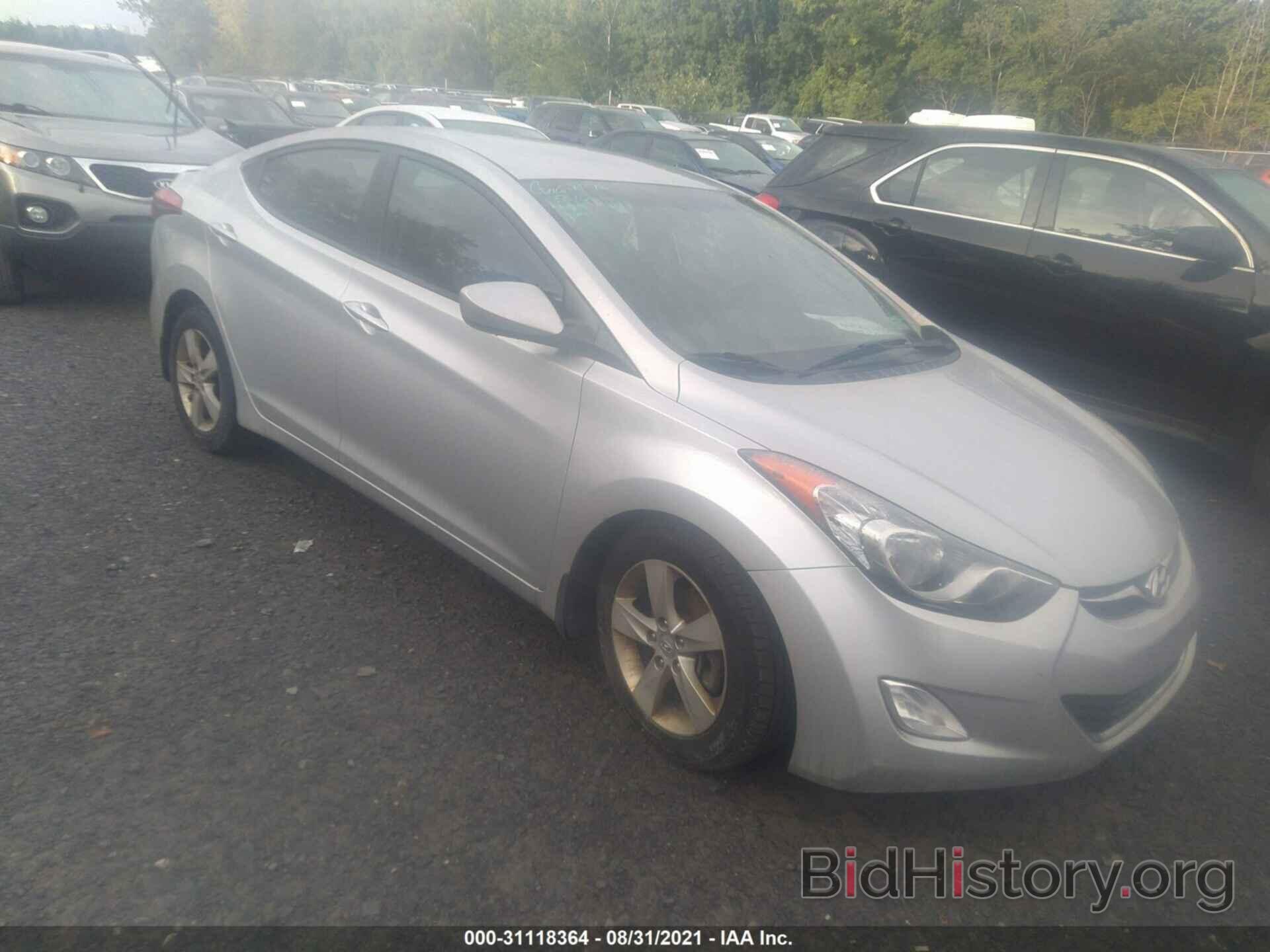 Photo KMHDH4AE3DU659132 - HYUNDAI ELANTRA 2013