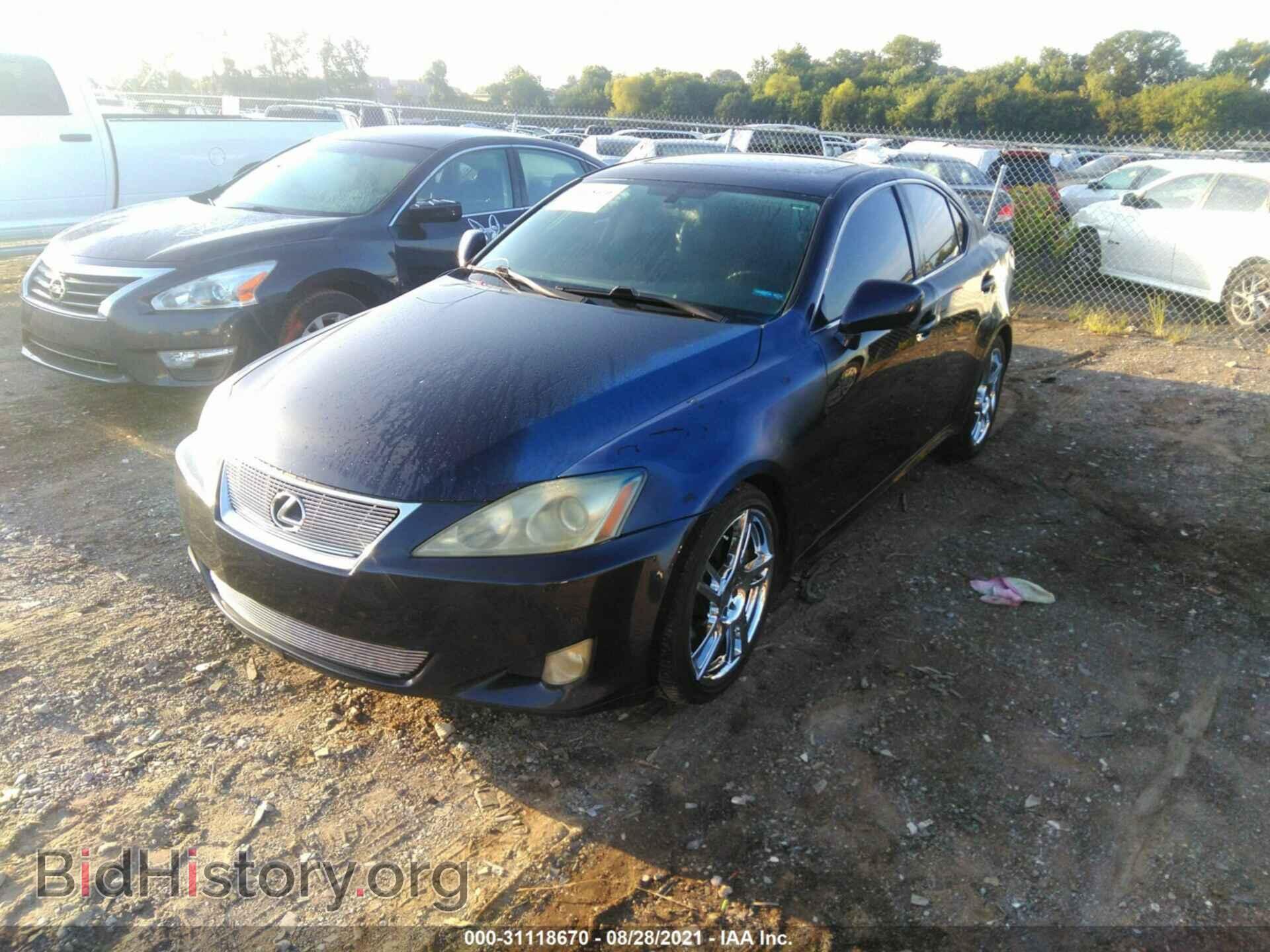 2008 LEXUS IS 350 - VIN: JTHBE262385019461 - Фото 2