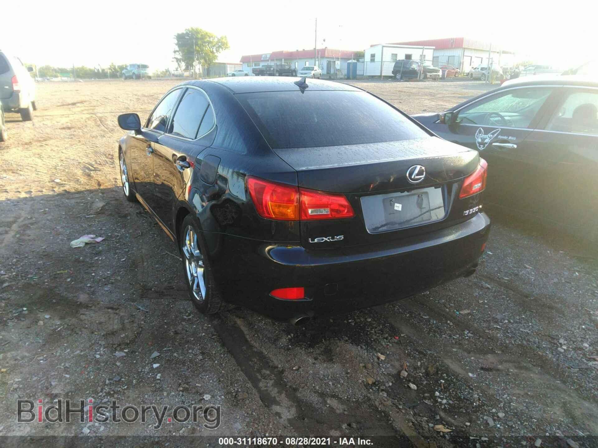 2008 LEXUS IS 350 - VIN: JTHBE262385019461 - Фото 3