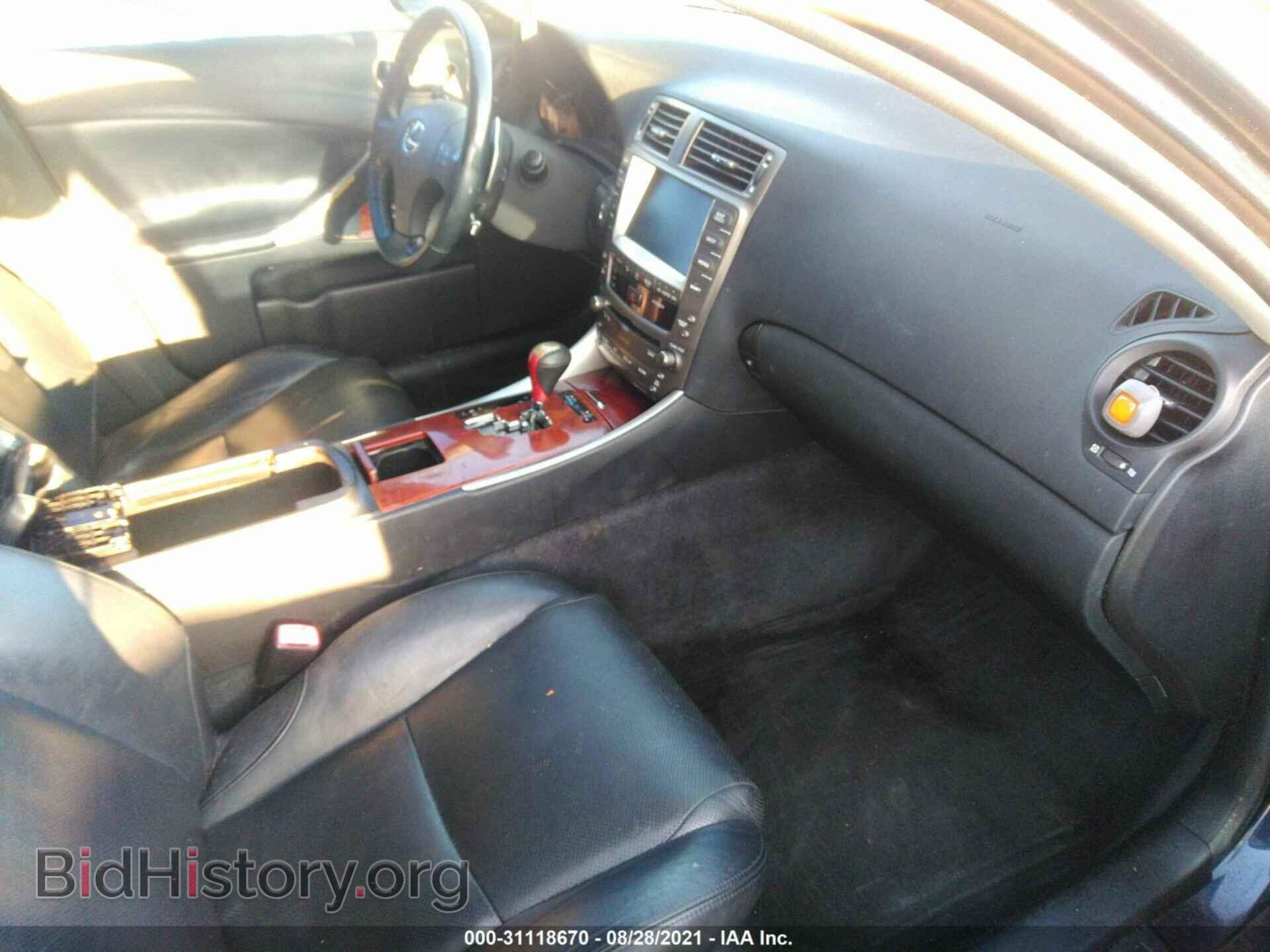 2008 LEXUS IS 350 - VIN: JTHBE262385019461 - Фото 5