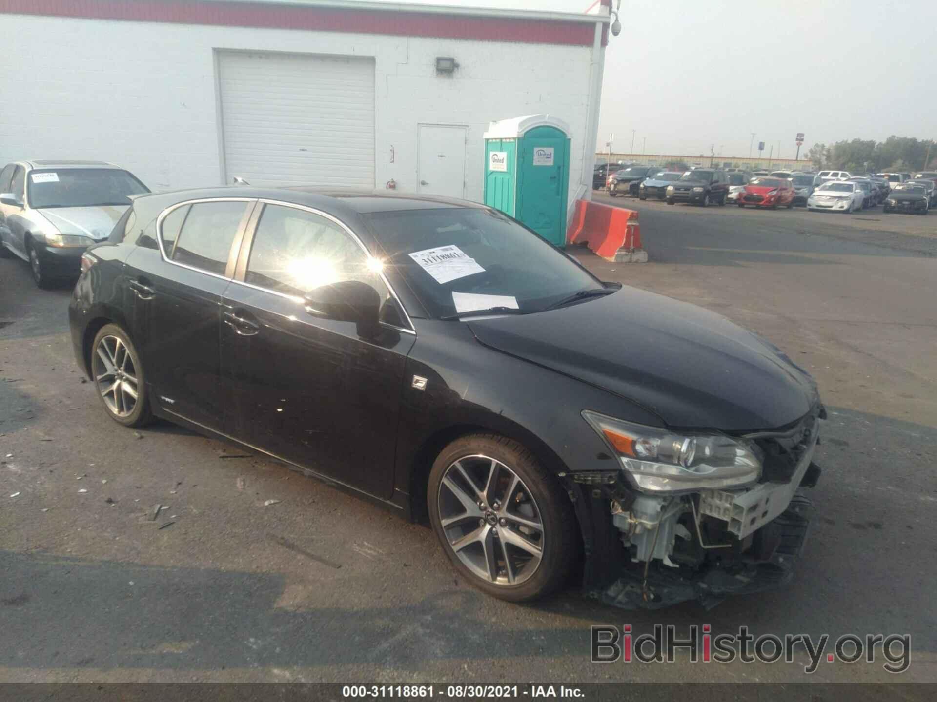 Photo JTHKD5BHXE2206899 - LEXUS CT 200H 2014