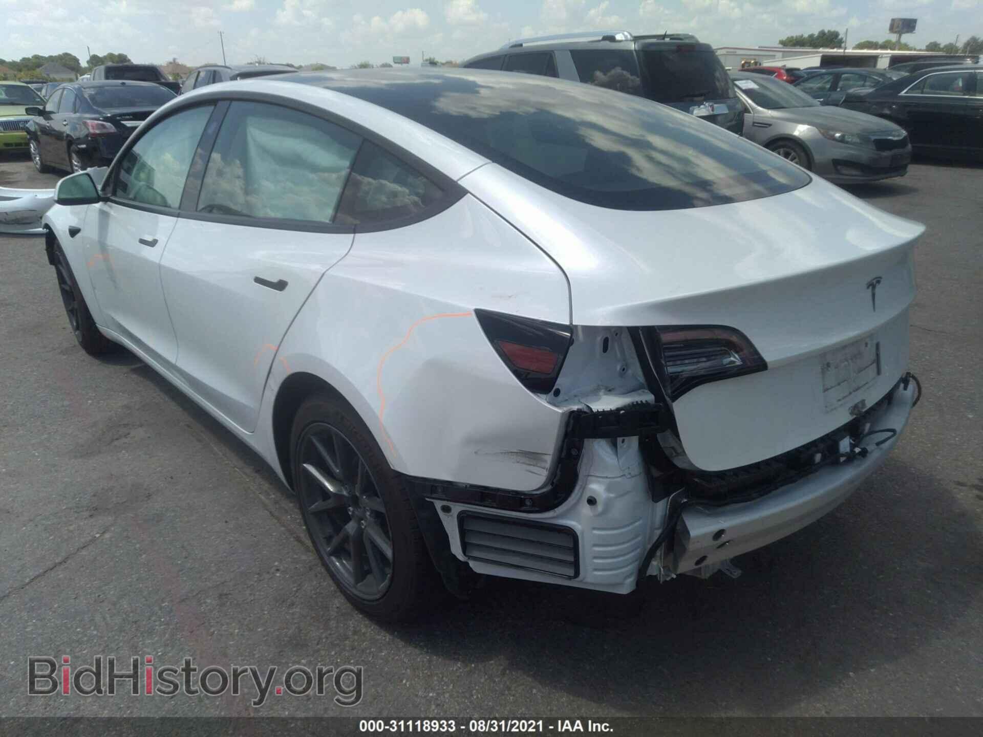 2021 TESLA MODEL 3 - VIN: 5YJ3E1EA6MF976250 - Photo 3
