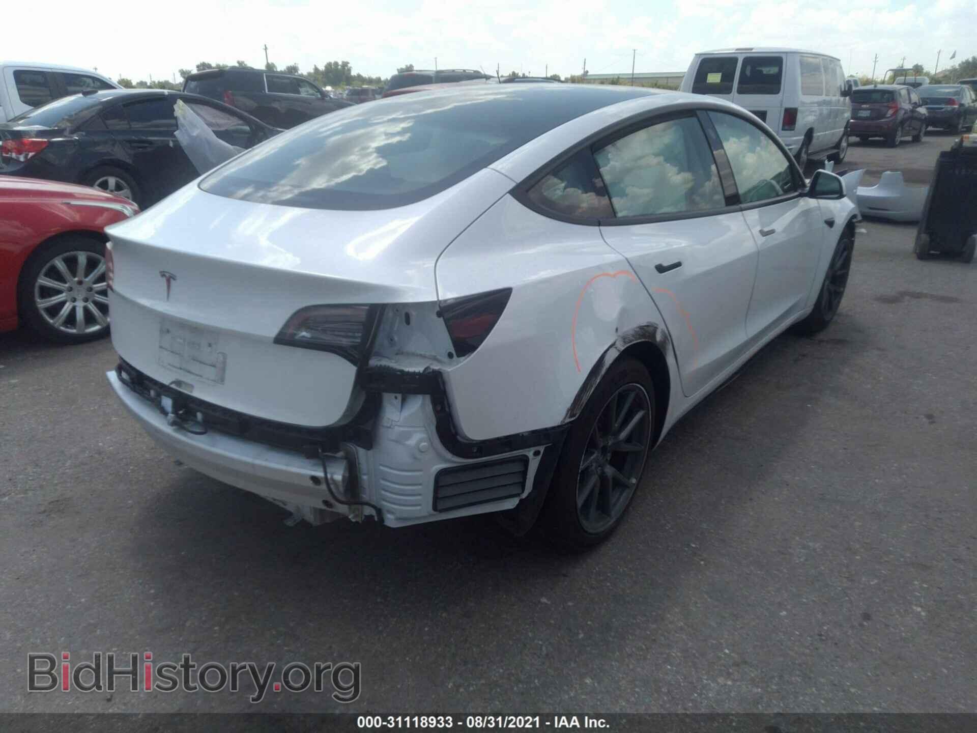 2021 TESLA MODEL 3 - VIN: 5YJ3E1EA6MF976250 - Photo 4