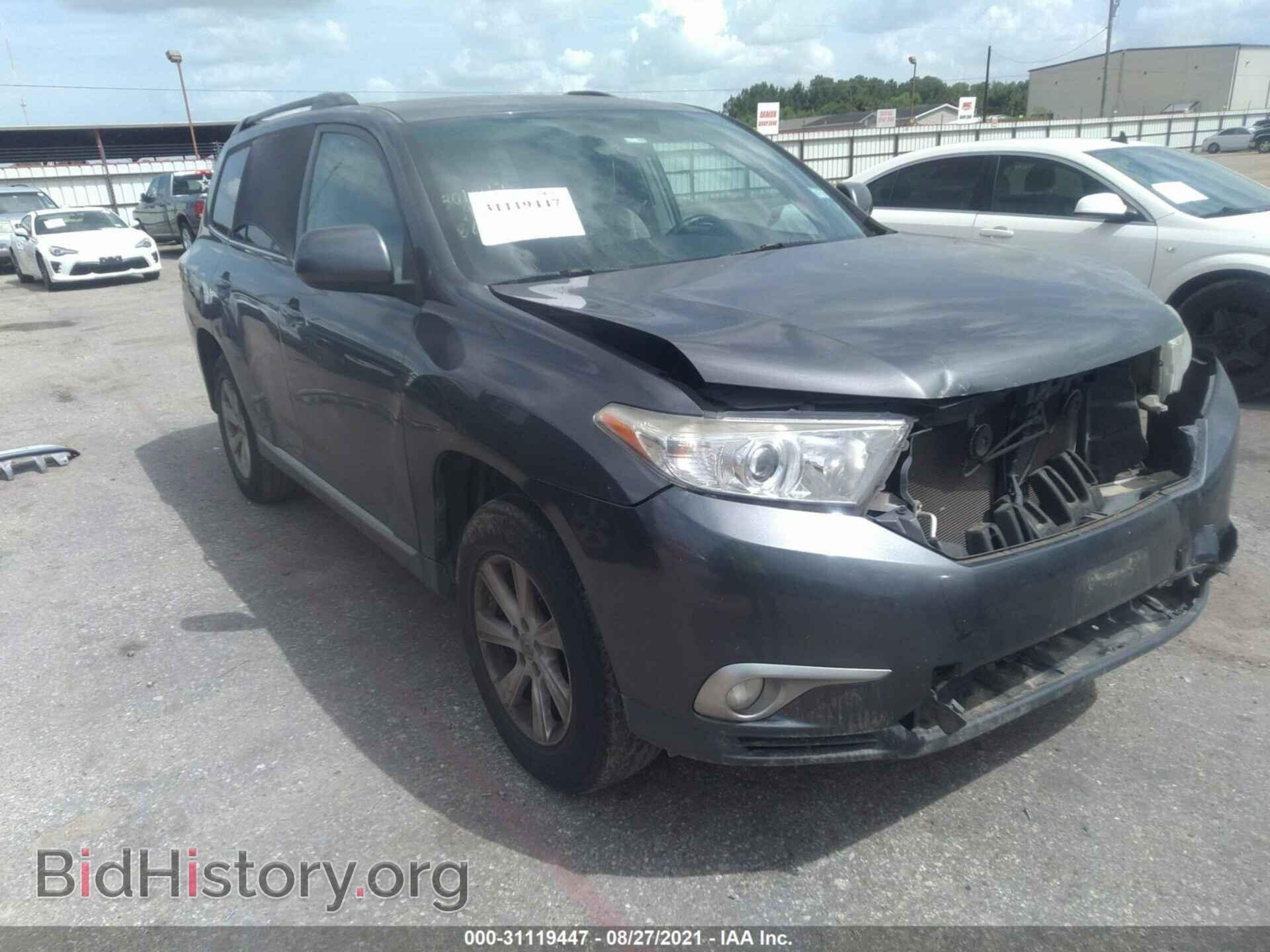 Фотография 5TDZK3EH1CS056743 - TOYOTA HIGHLANDER 2012
