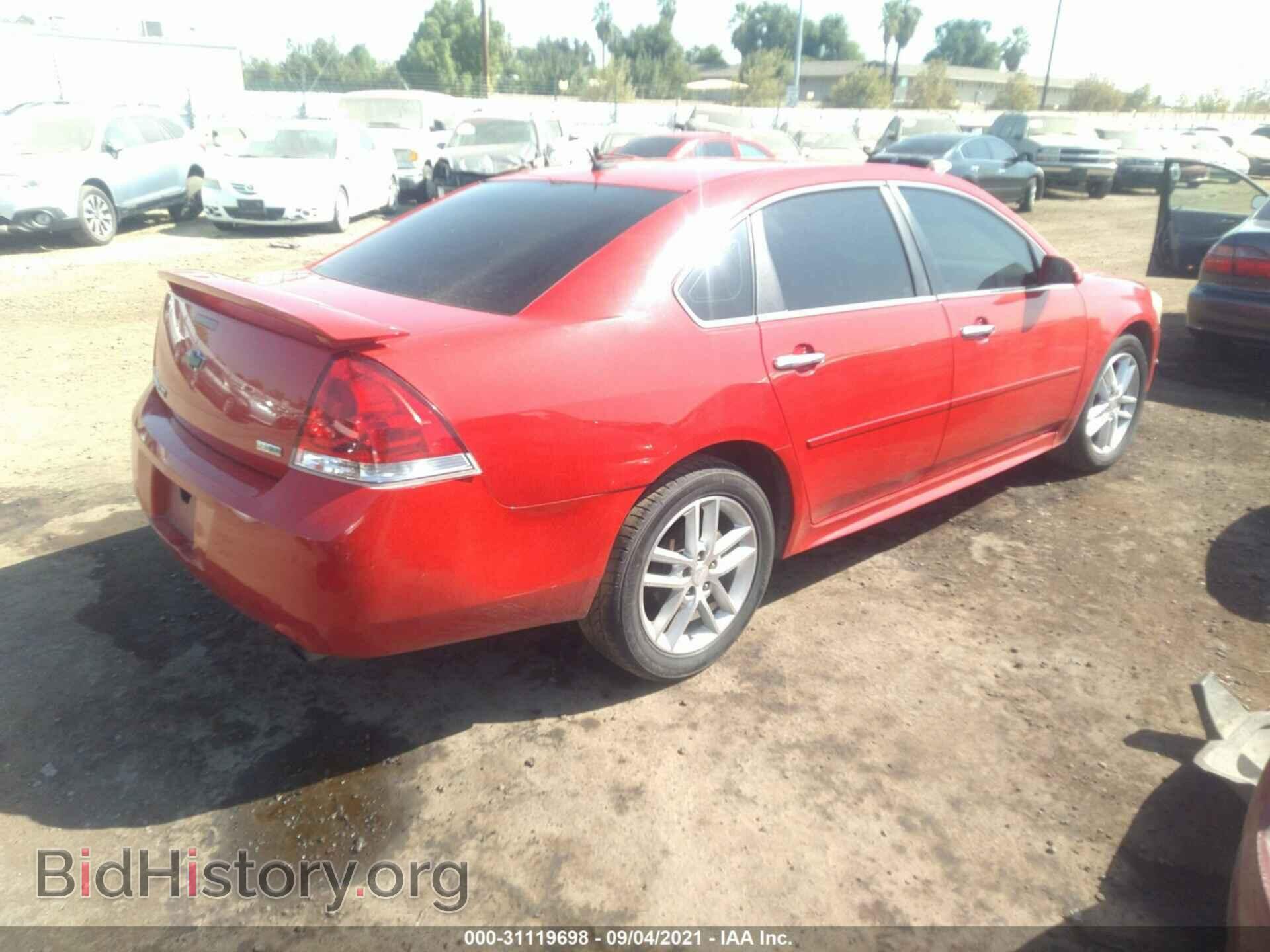 2013 CHEVROLET IMPALA - VIN: 2G1WC5E34D1258994 - Фото 4