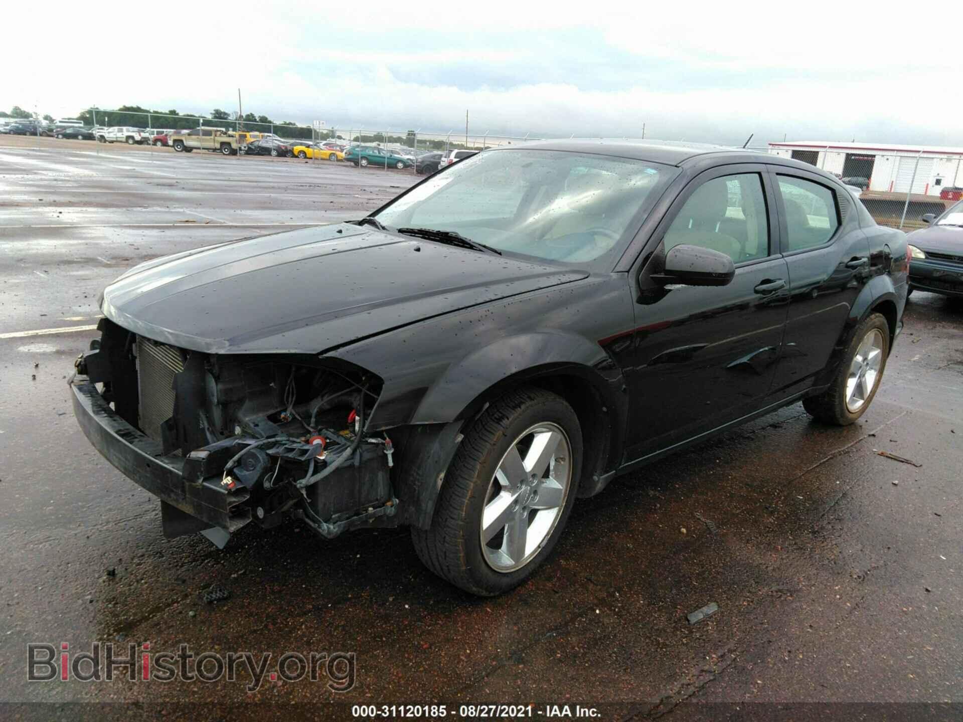 2011 DODGE AVENGER - VIN: 1B3BD2FB4BN544686 - Фото 2