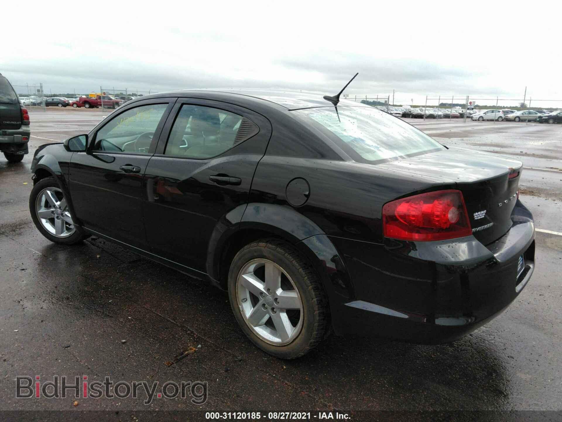 2011 DODGE AVENGER - VIN: 1B3BD2FB4BN544686 - Фото 3