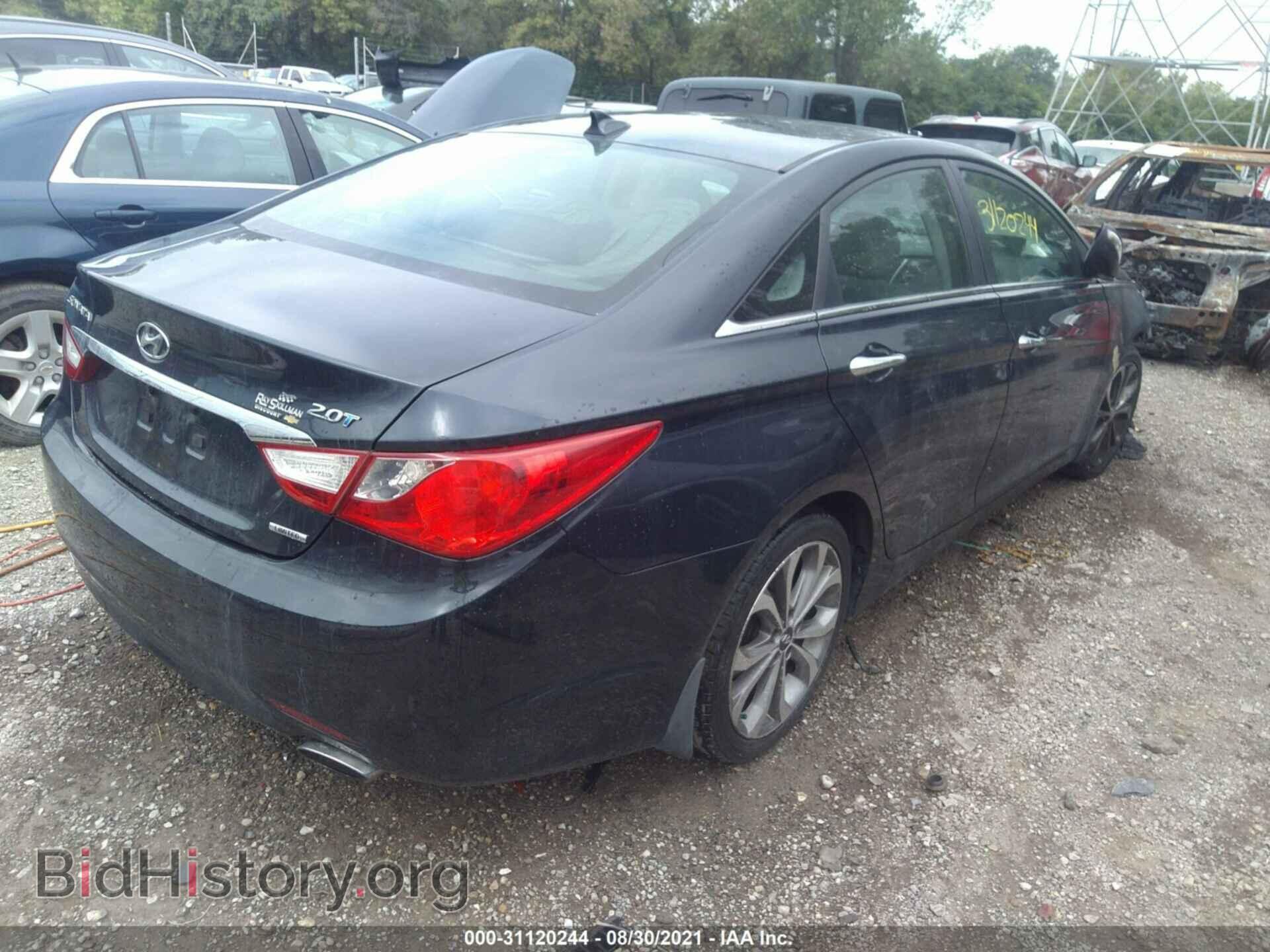 2013 HYUNDAI SONATA - VIN: 5NPEC4AB1DH608882 - Фото 4