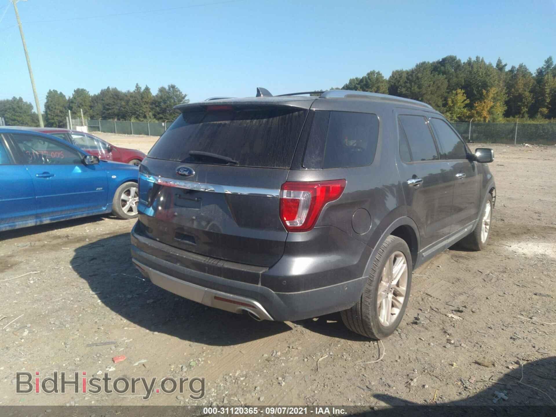 2016 FORD EXPLORER - VIN: 1FM5K7F88GGB01435 - Фото 4
