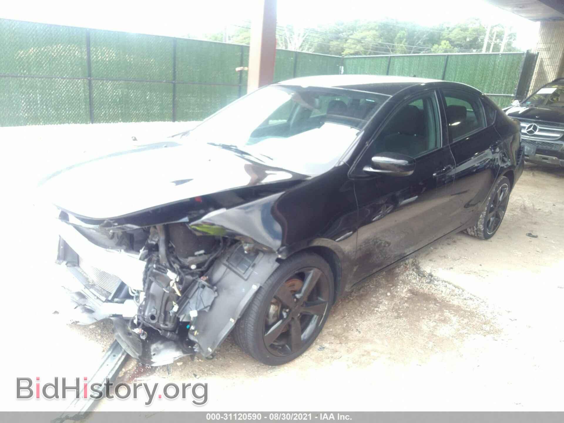 2015 DODGE DART - VIN: 1C3CDFBB8FD391469 - Фото 2