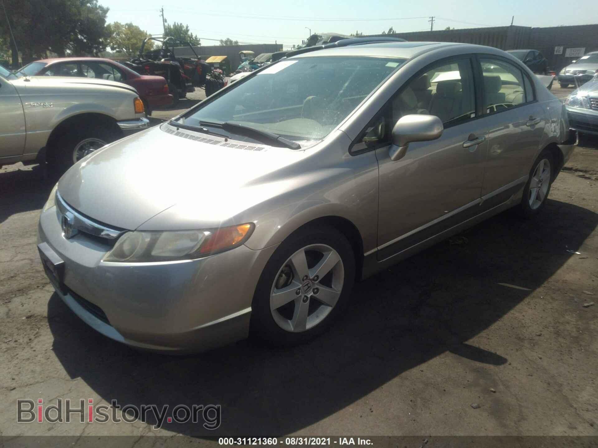 2006 HONDA CIVIC SDN - VIN: JHMFA16806S005169 - Фото 2