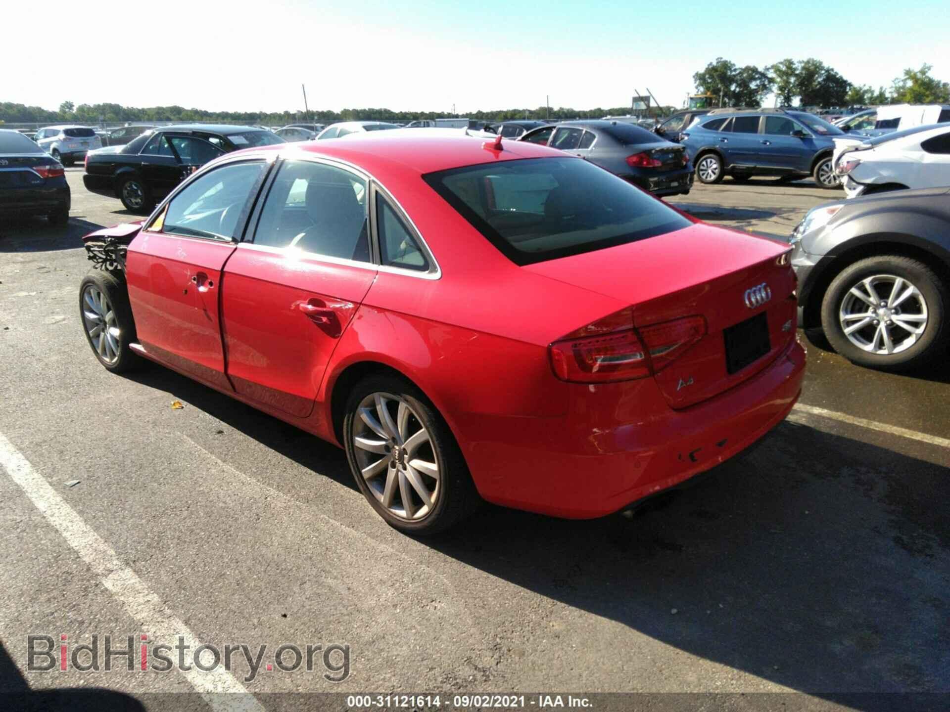 2013 AUDI A4 - VIN: WAUFFAFL4DN026252 - Фото 3