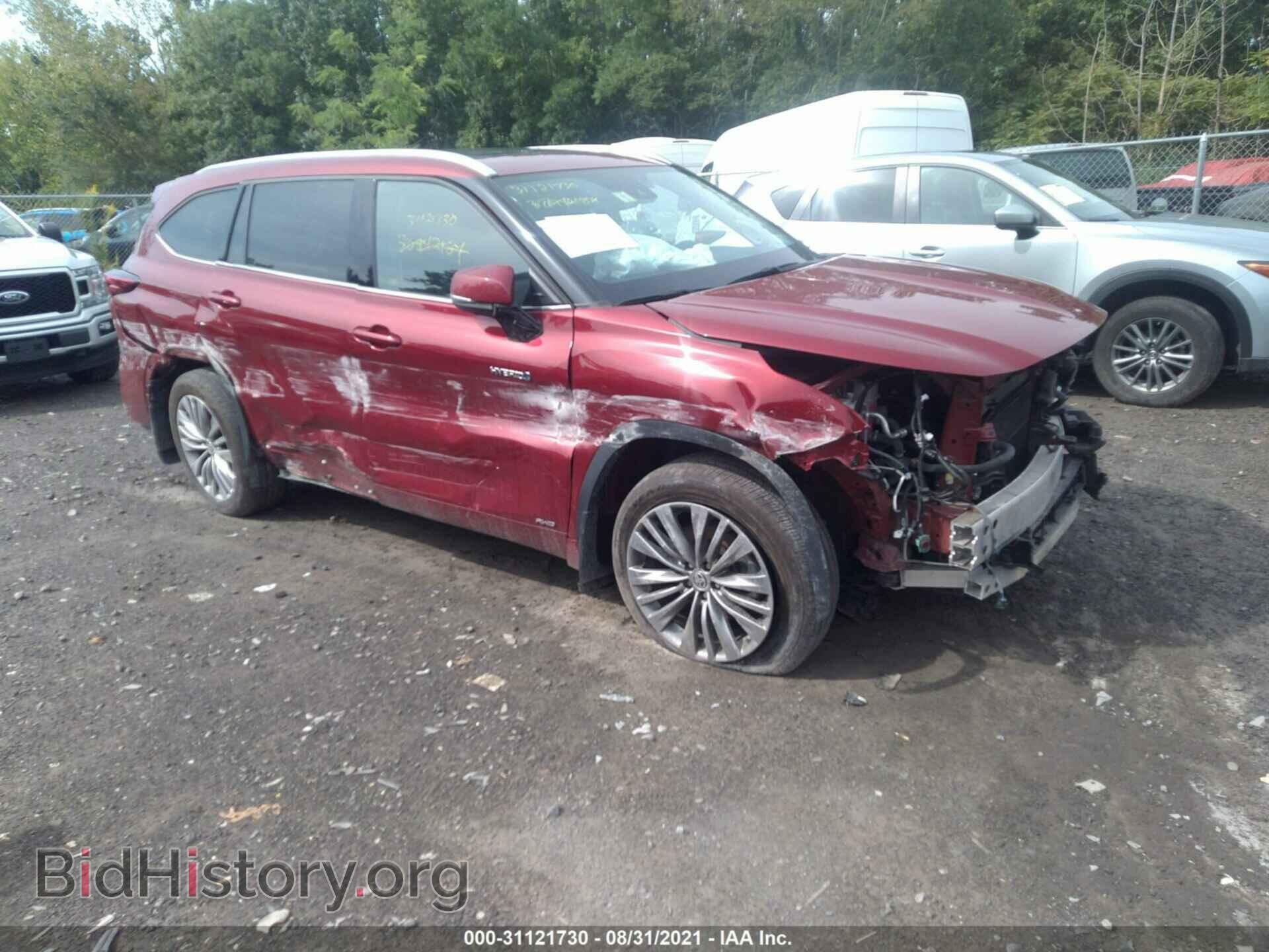 Photo 5TDEBRCH3LS005555 - TOYOTA HIGHLANDER 2020