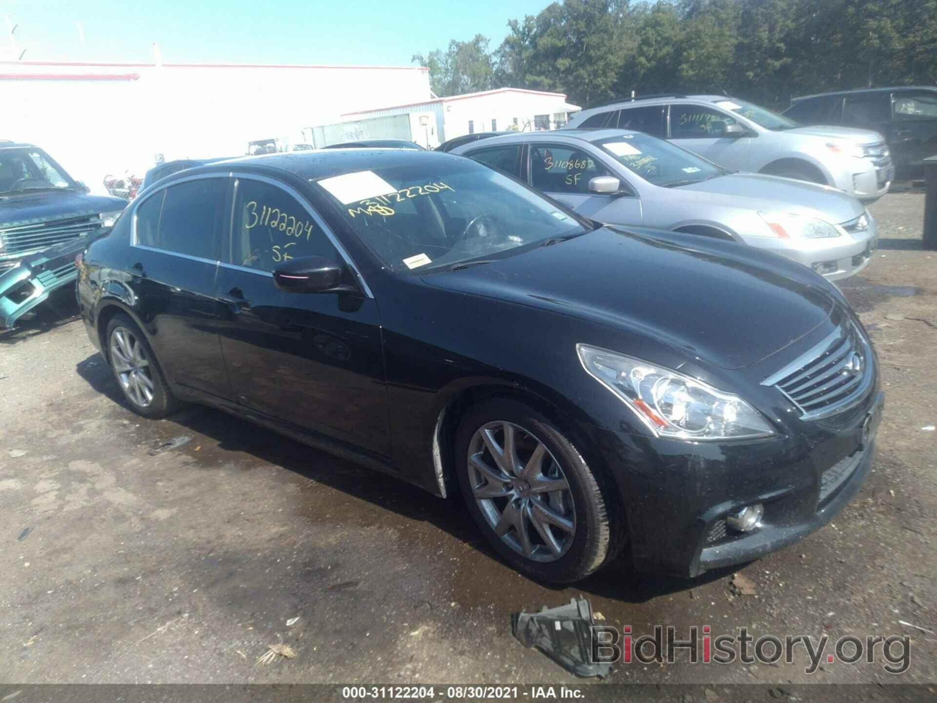 Photo JN1CV6AP8DM300531 - INFINITI G37 SEDAN 2013