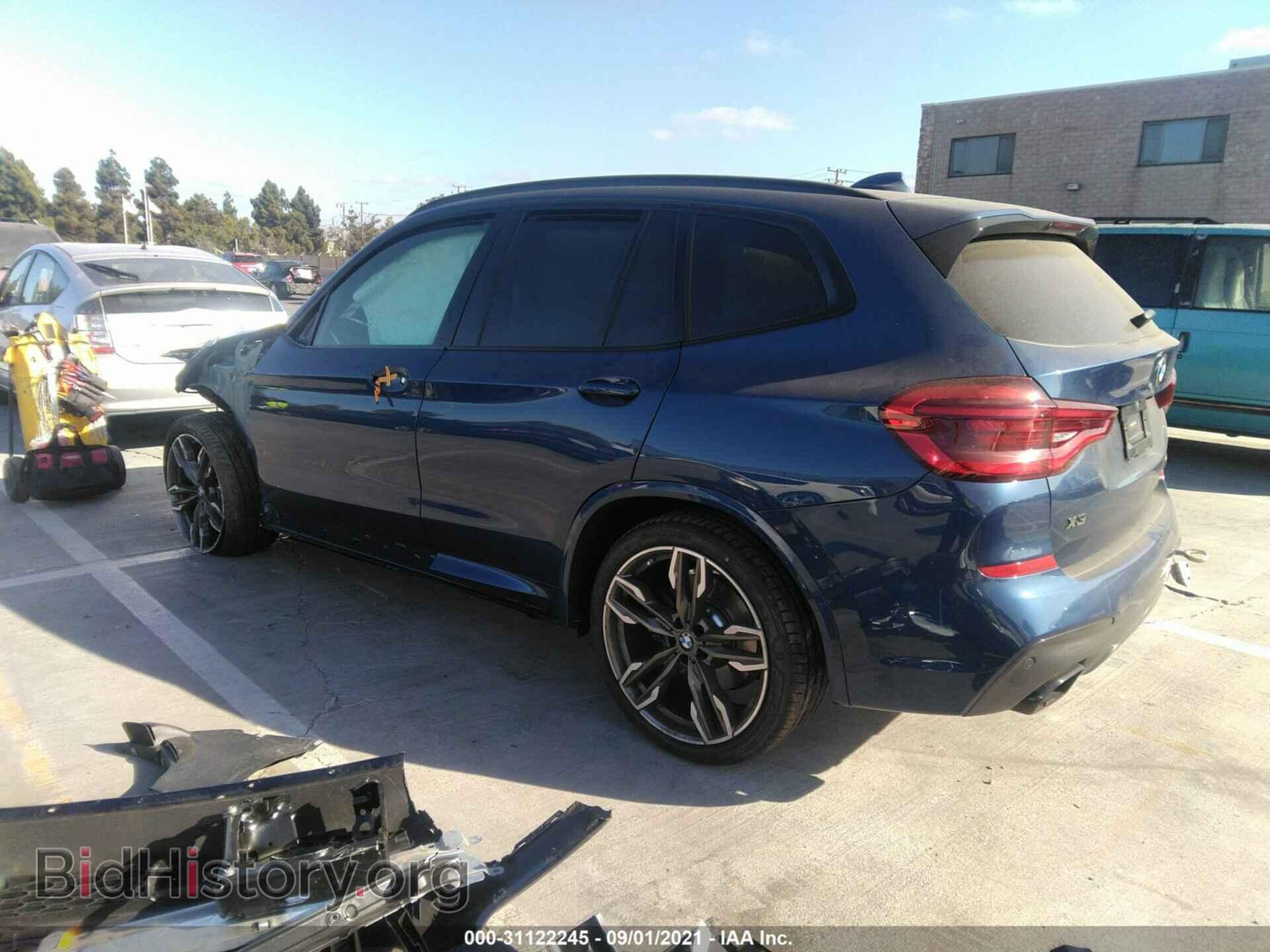 2021 BMW X3 - VIN: 5UXTY9C00M9G40427 - Фото 3