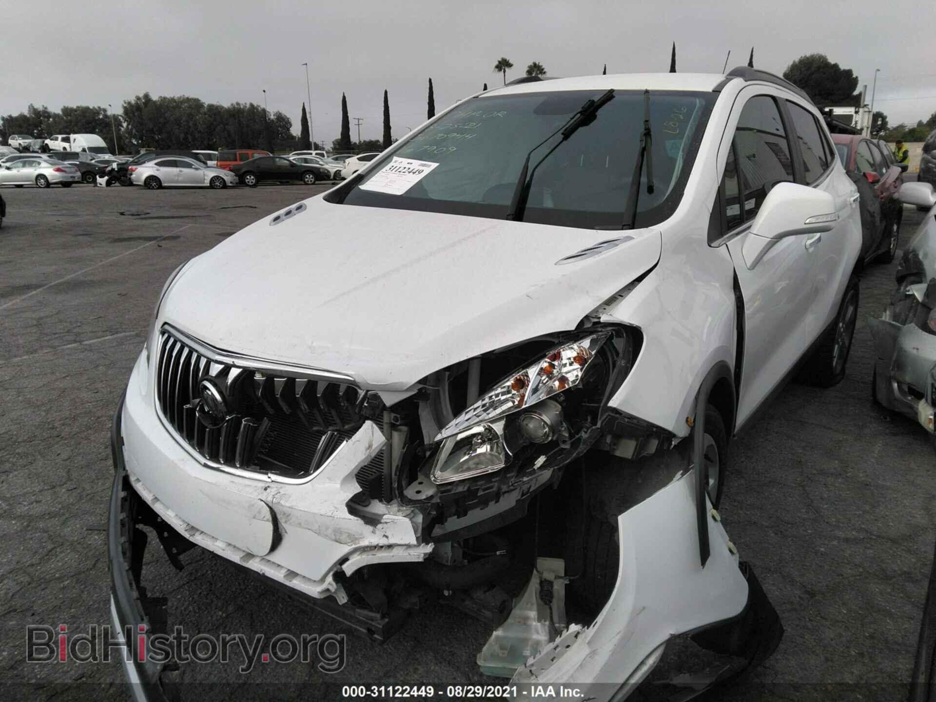 2016 BUICK ENCORE - VIN: KL4CJASB3GB527909 - Фото 2