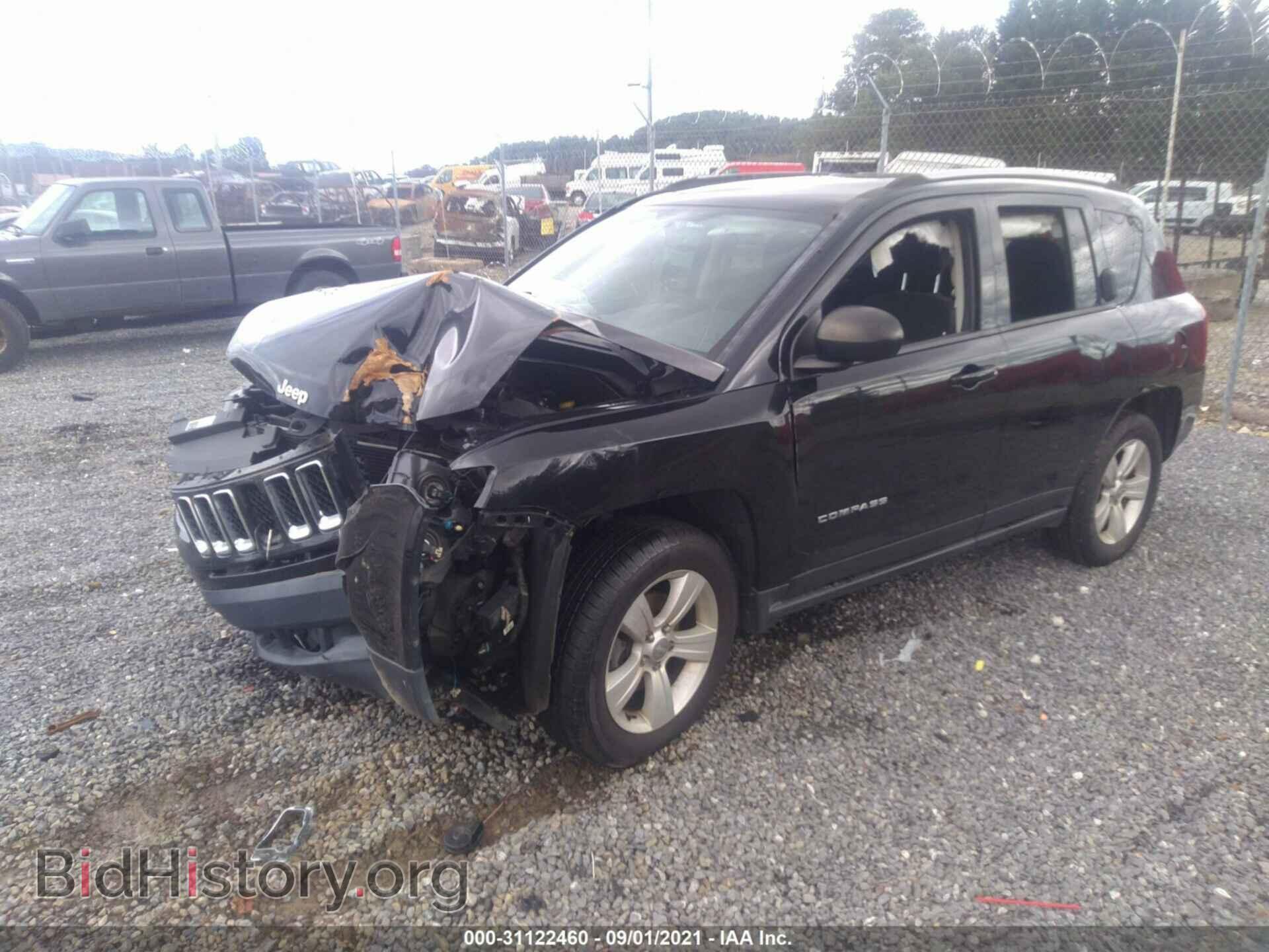 2016 JEEP COMPASS - VIN: 1C4NJDBB9GD638873 - Фото 2