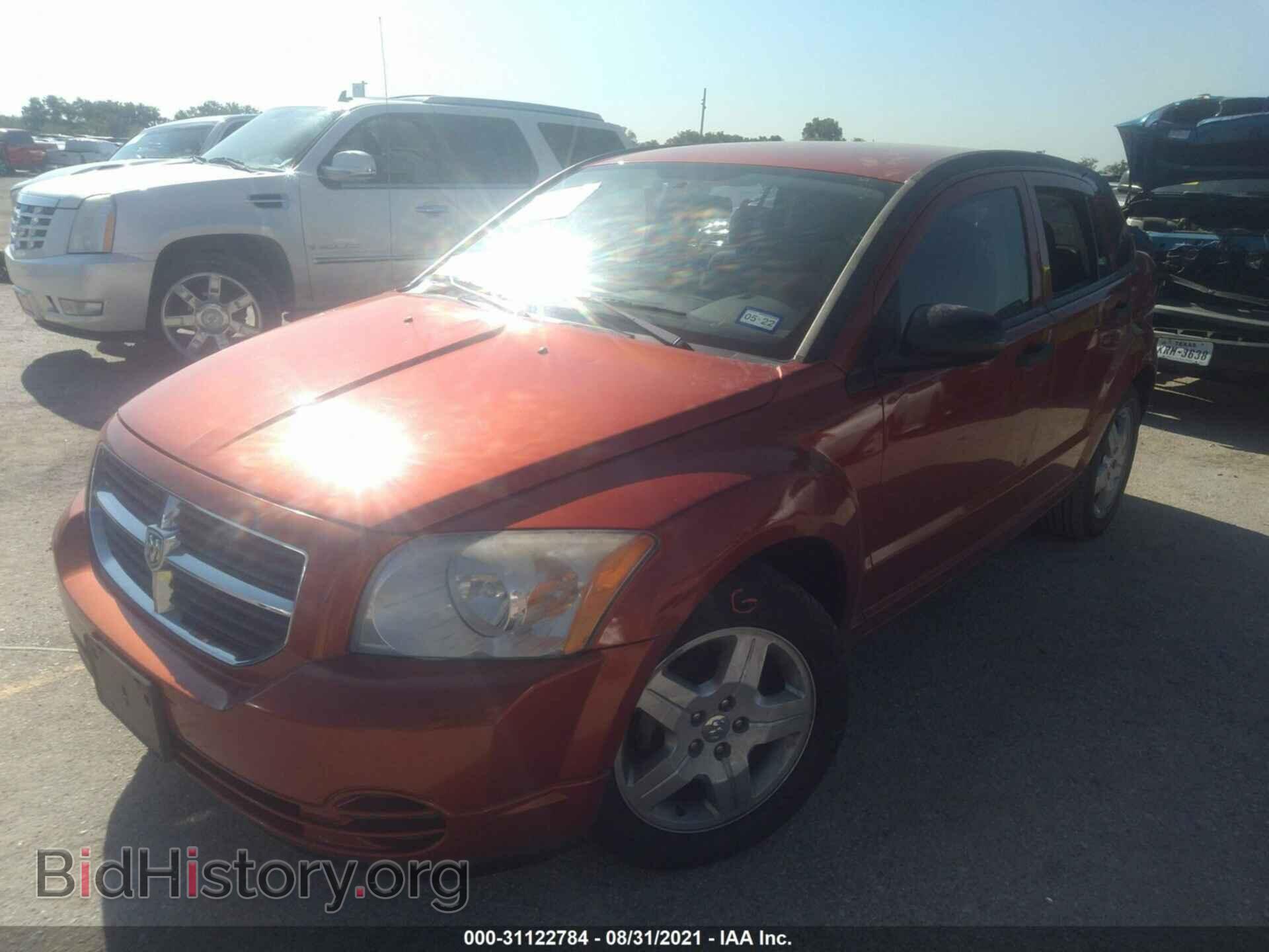 2008 DODGE CALIBER - VIN: 1B3HB48B48D626392 - Фото 2