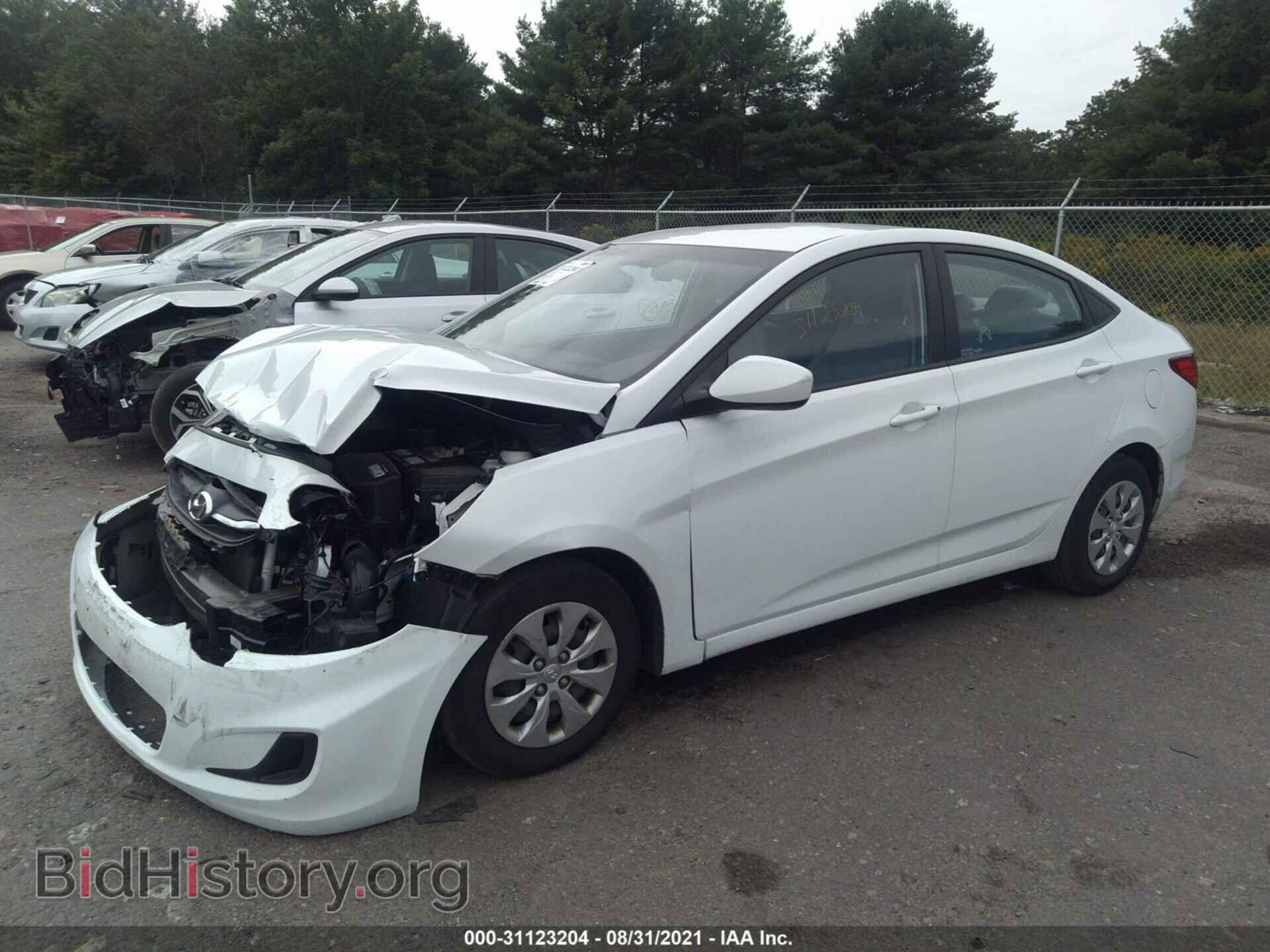 2016 HYUNDAI ACCENT - VIN: KMHCT4AE3GU954892 - Фото 2