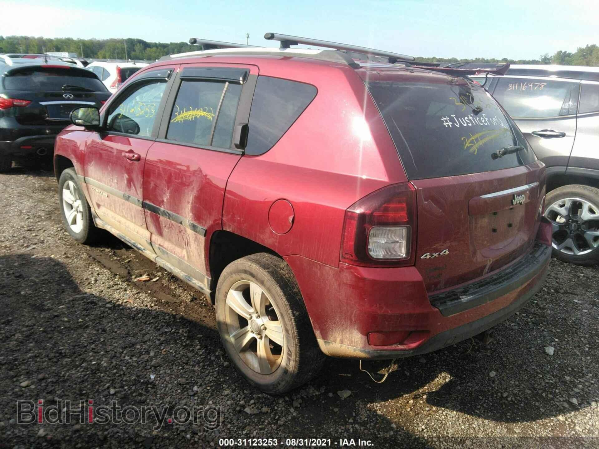 2016 JEEP COMPASS - VIN: 1C4NJDBB6GD805366 - Фото 3