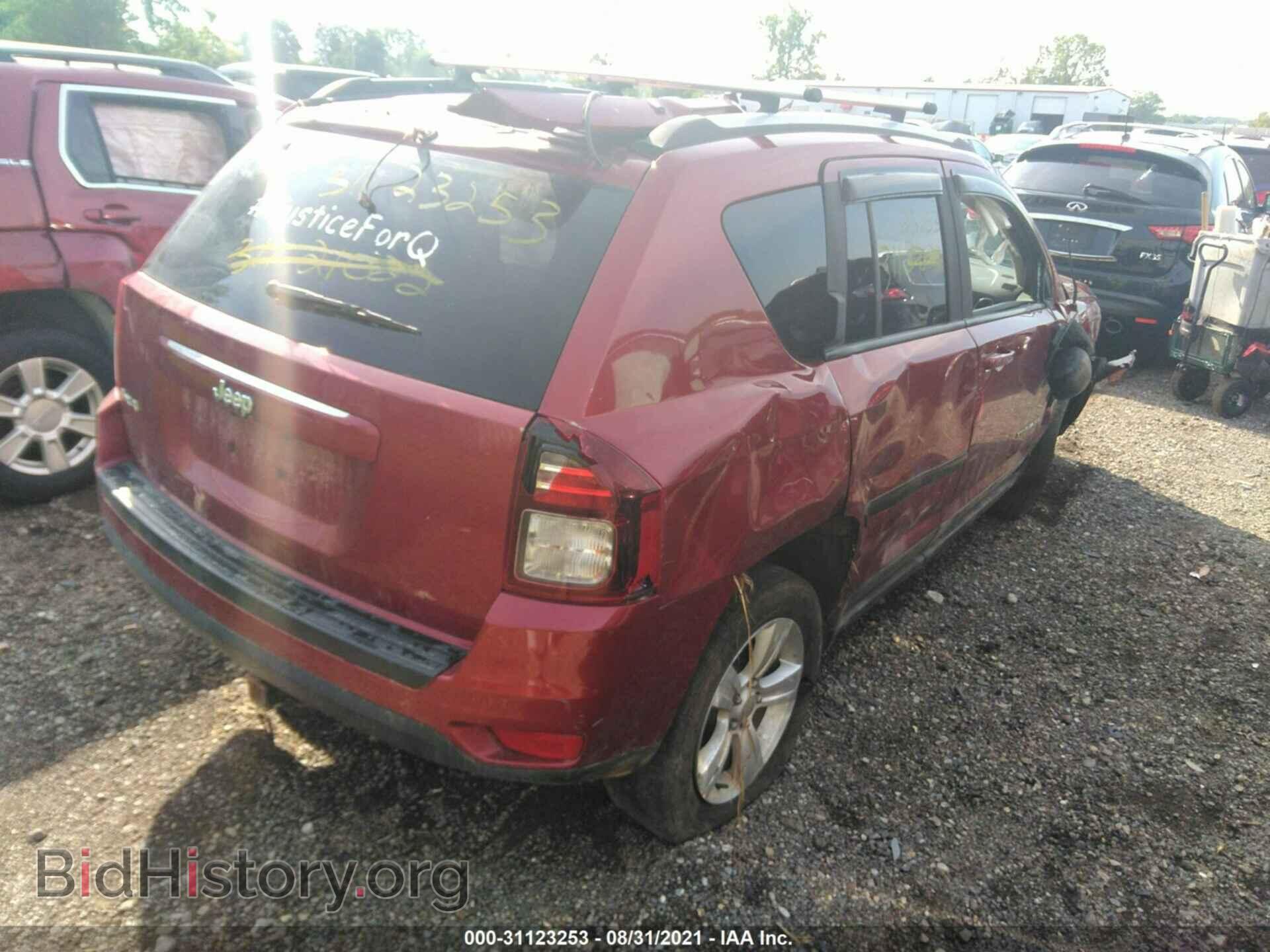 2016 JEEP COMPASS - VIN: 1C4NJDBB6GD805366 - Фото 4