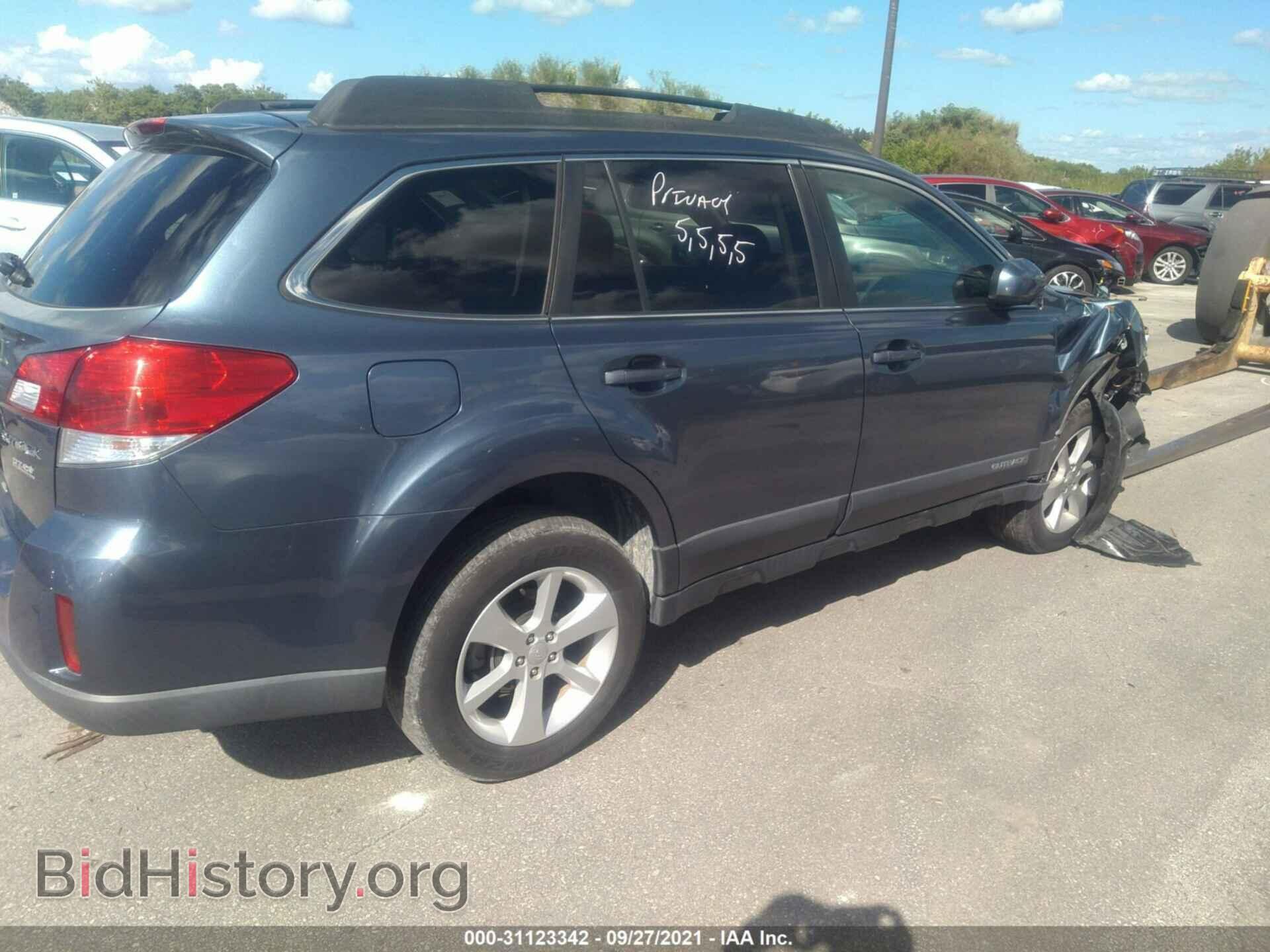 2013 SUBARU OUTBACK - VIN: 4S4BRBCC8D3265412 - Фото 4