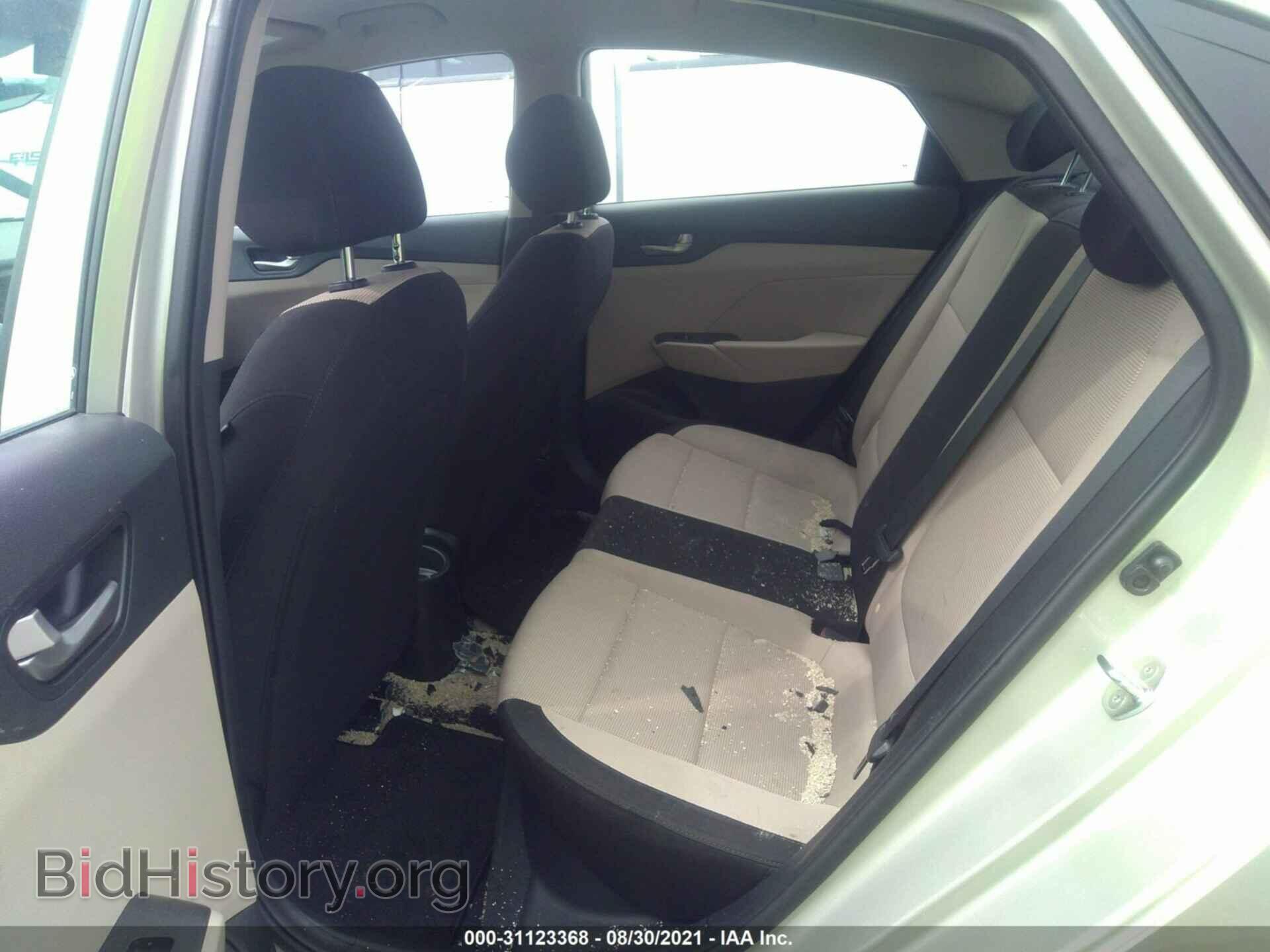 2018 HYUNDAI ACCENT - VIN: 3KPC24A35JE021135 - Фото 8