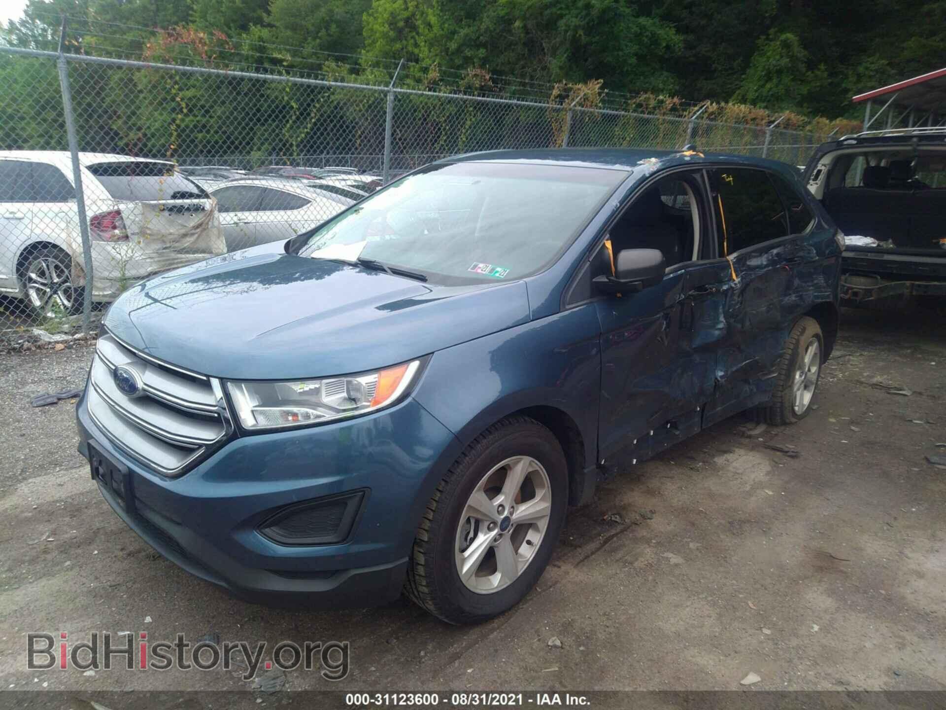 2018 FORD EDGE - VIN: 2FMPK4G96JBB48900 - Фото 2