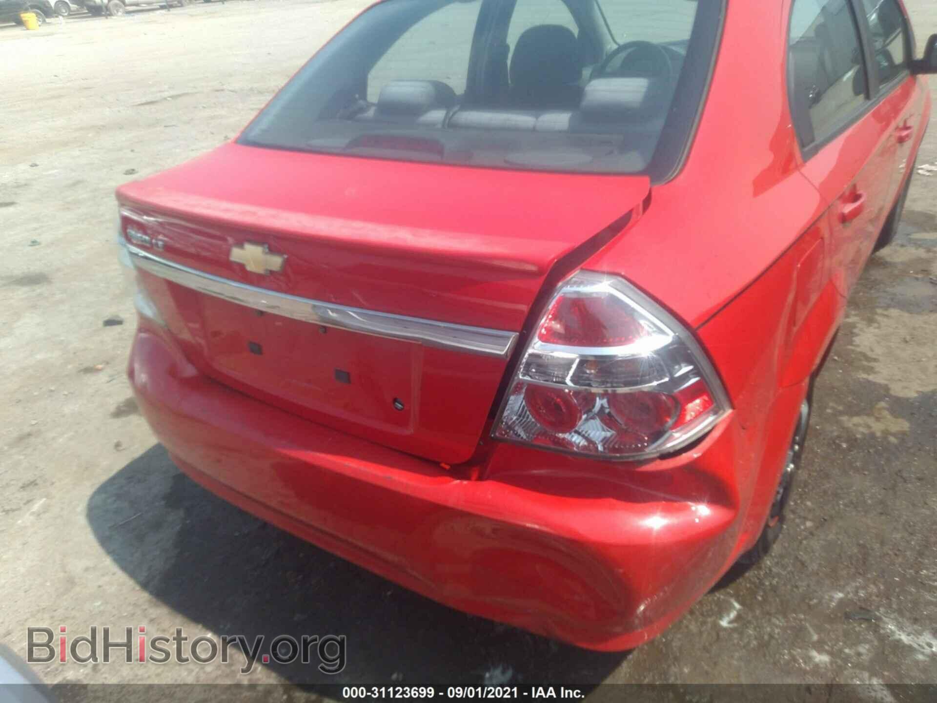 2011 CHEVROLET AVEO - VIN: KL1TD5DE5BB134635 - Фото 6