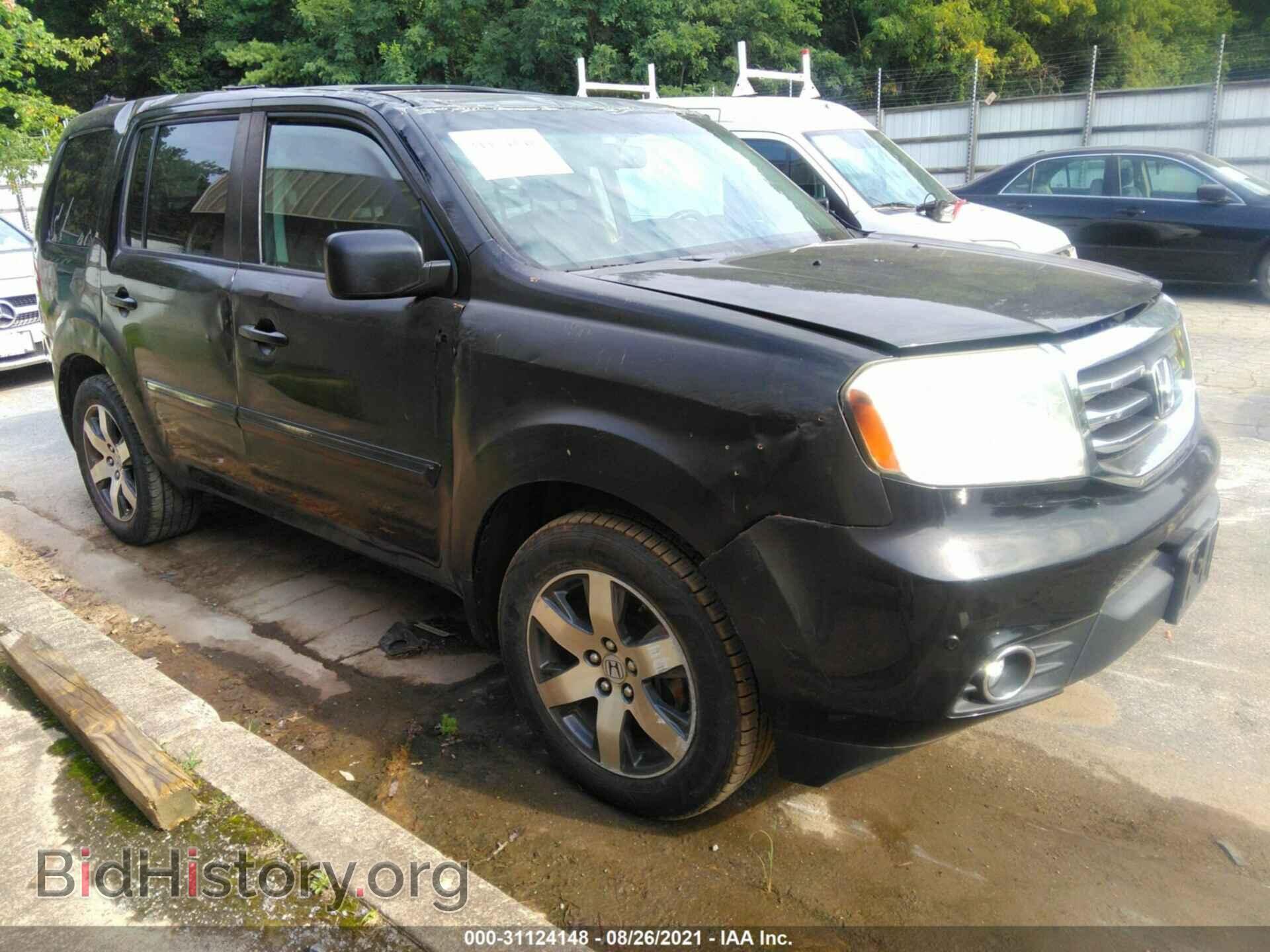 Фотография 5FNYF4H96CB043405 - HONDA PILOT 2012
