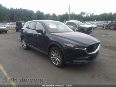 2020 Mazda CX-5 Grand Touring, темно-синий — VIN JM3KFBDM4L0745670, IAAI